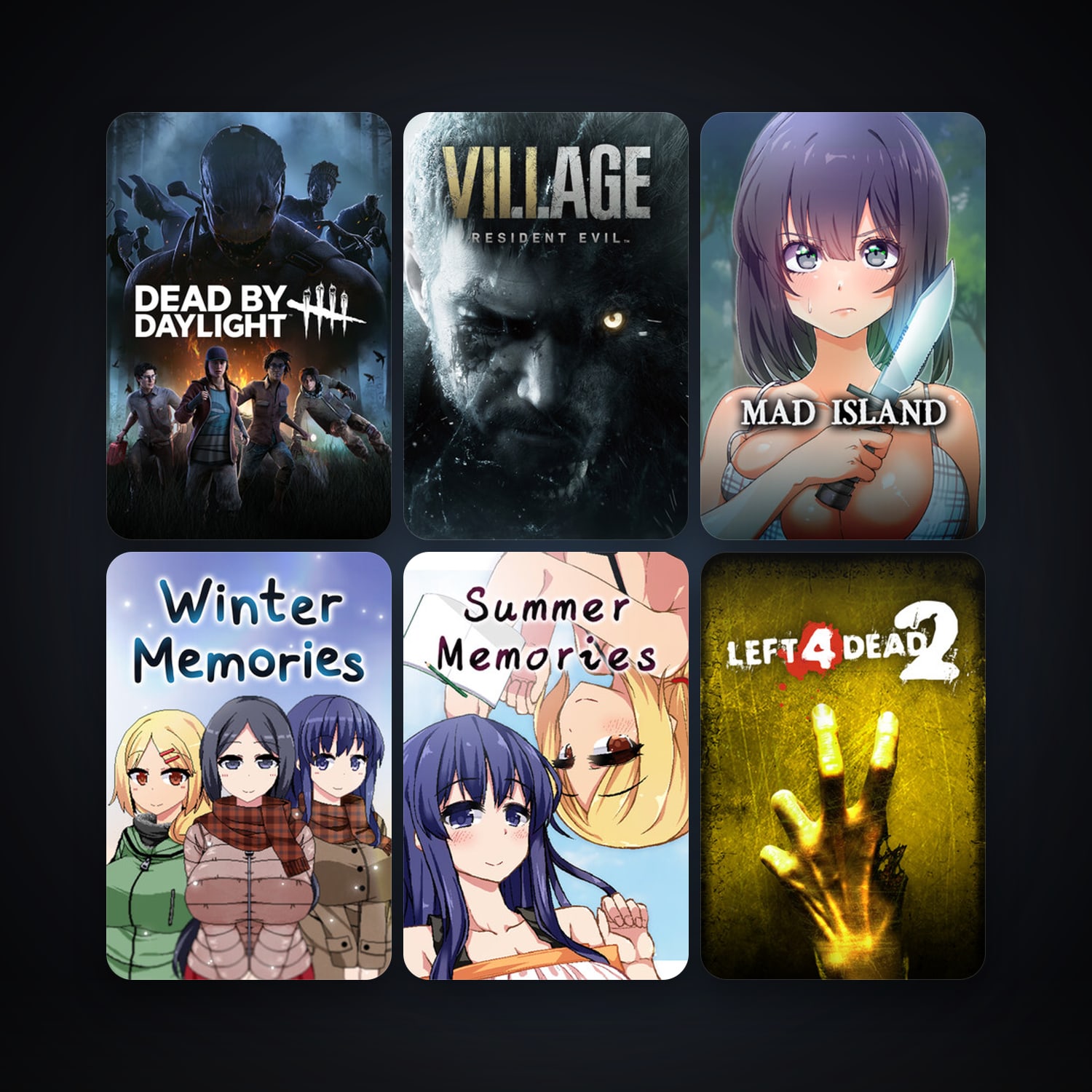 Left 4 Dead 2 + Dead by Daylight, 49 games, clean — HabibiAccounts