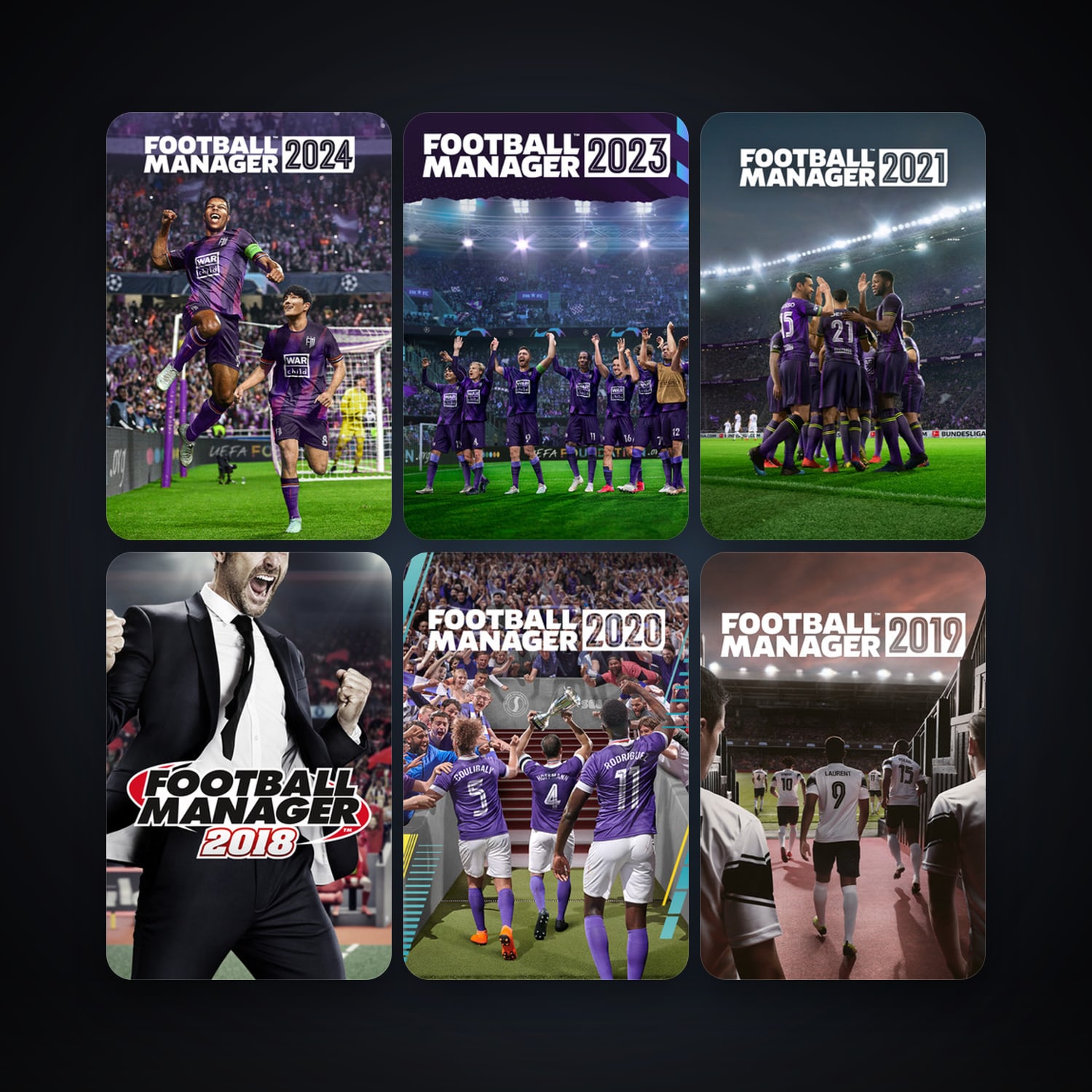 Football Manager 2010 + Football Manager 2014, 21 games, clean — HabibiAccounts