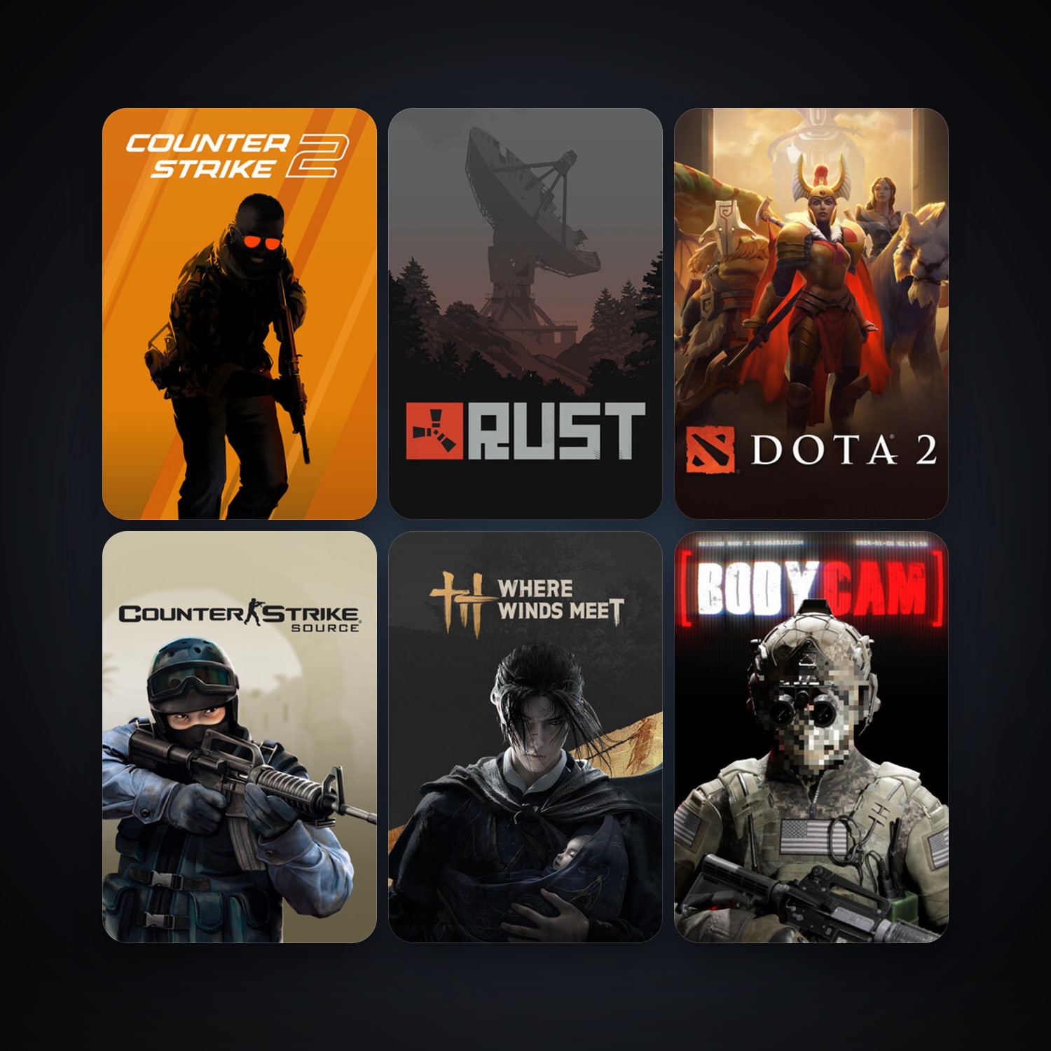 Counter-Strike + Counter-Strike: Source, 35 games, clean — HabibiAccounts
