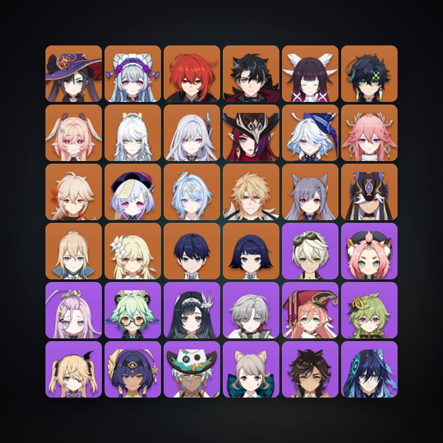 Genshin Impact | AR 58 | 69 Chars | 19× 5★ — HabibiAccounts