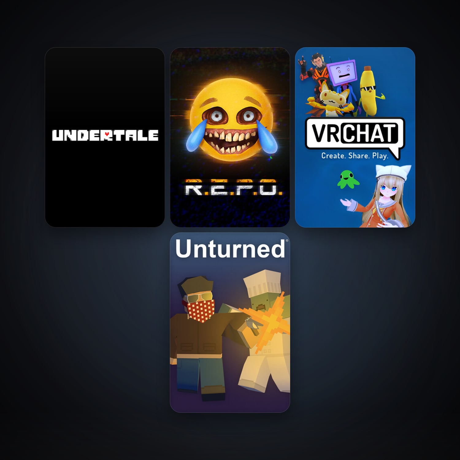 Unturned + Fishing Planet, 10 games, clean — HabibiAccounts