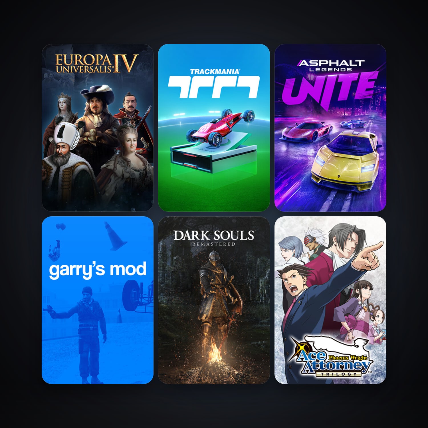 Garry's Mod + Europa Universalis IV, 11 games, clean — HabibiAccounts
