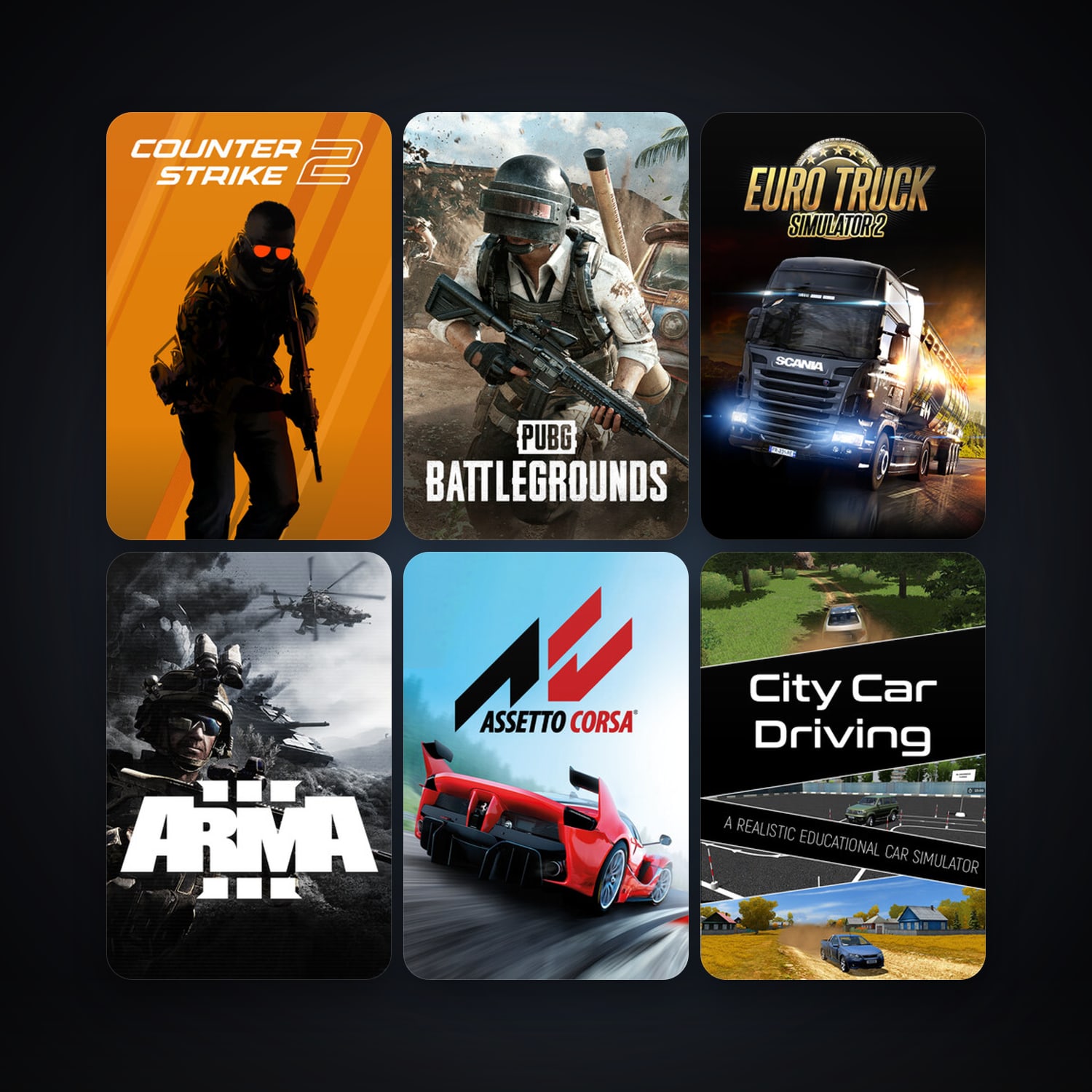 CS2 Prime + Arma 3, 38 games, clean — HabibiAccounts