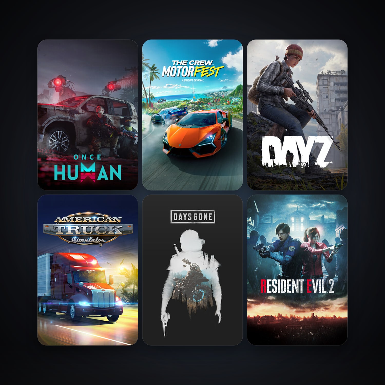 DayZ + Euro Truck Simulator 2, 23 games, clean — HabibiAccounts