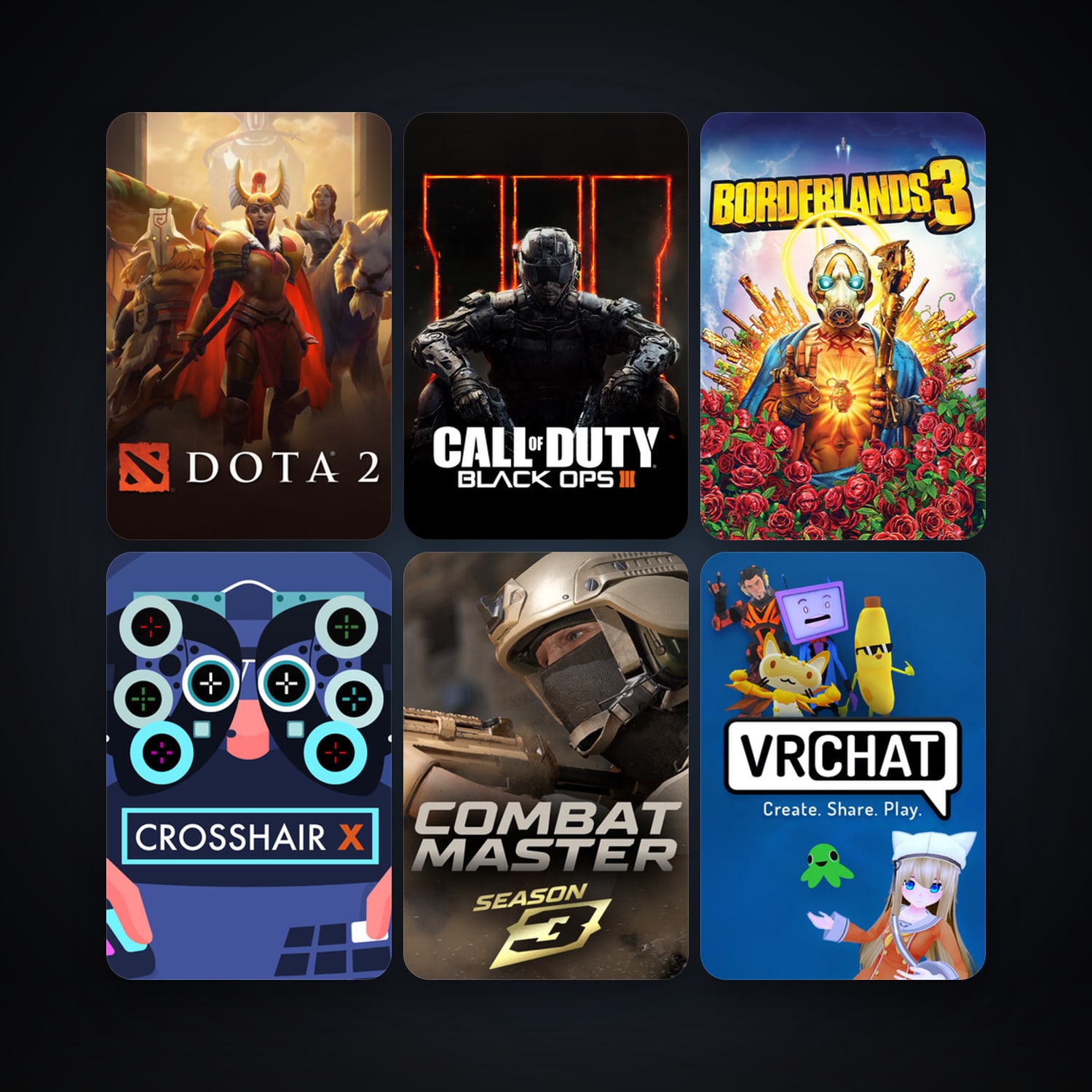 Dota 2 + Call of Duty: Black Ops III, 26 games, clean — HabibiAccounts