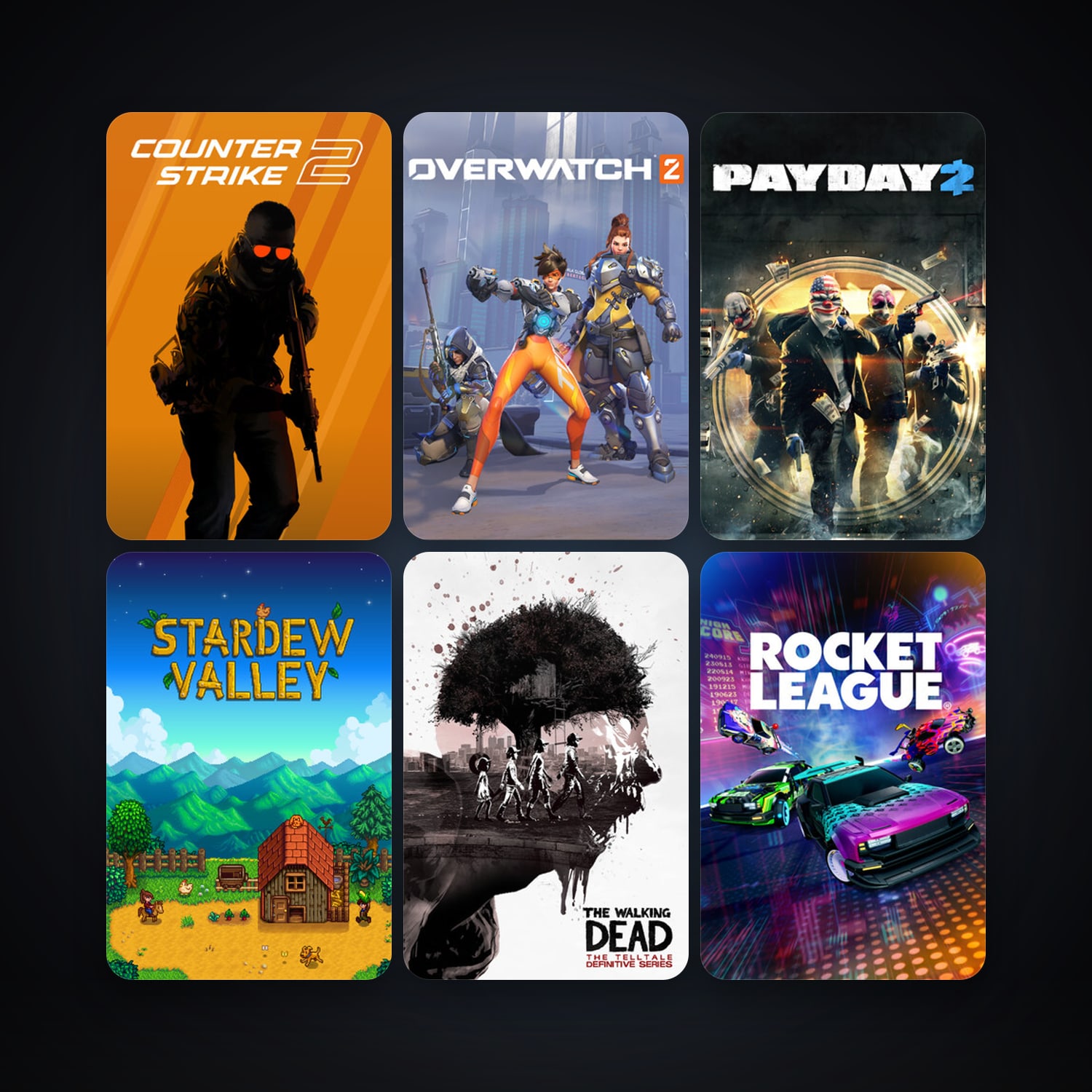 Half-Life + Left 4 Dead 2, 59 games, Steam 27, clean — HabibiAccounts