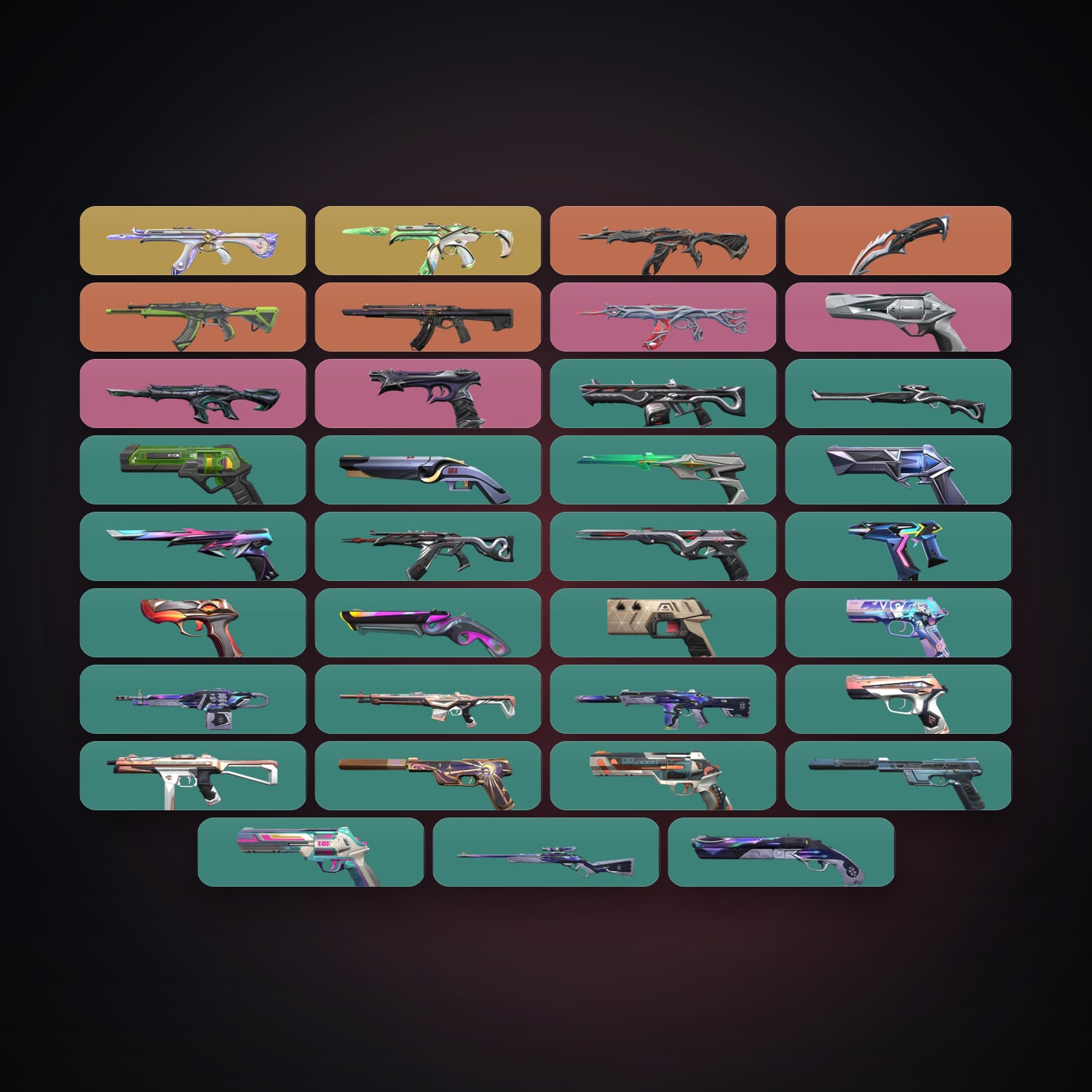 AP Silver 1 locker — 1 knives, 35 skins, lvl 278 — HabibiAccounts