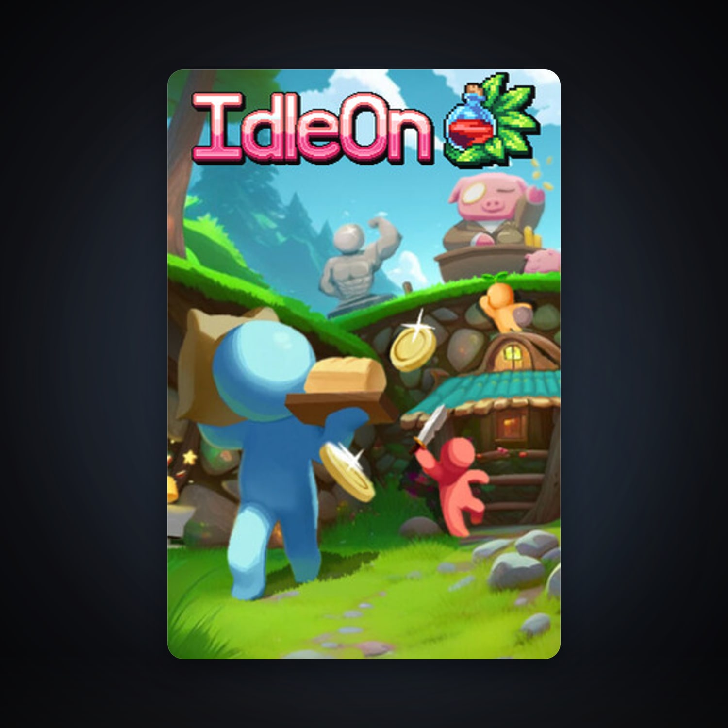IdleOn - The Idle RPG, 2 games, clean — HabibiAccounts