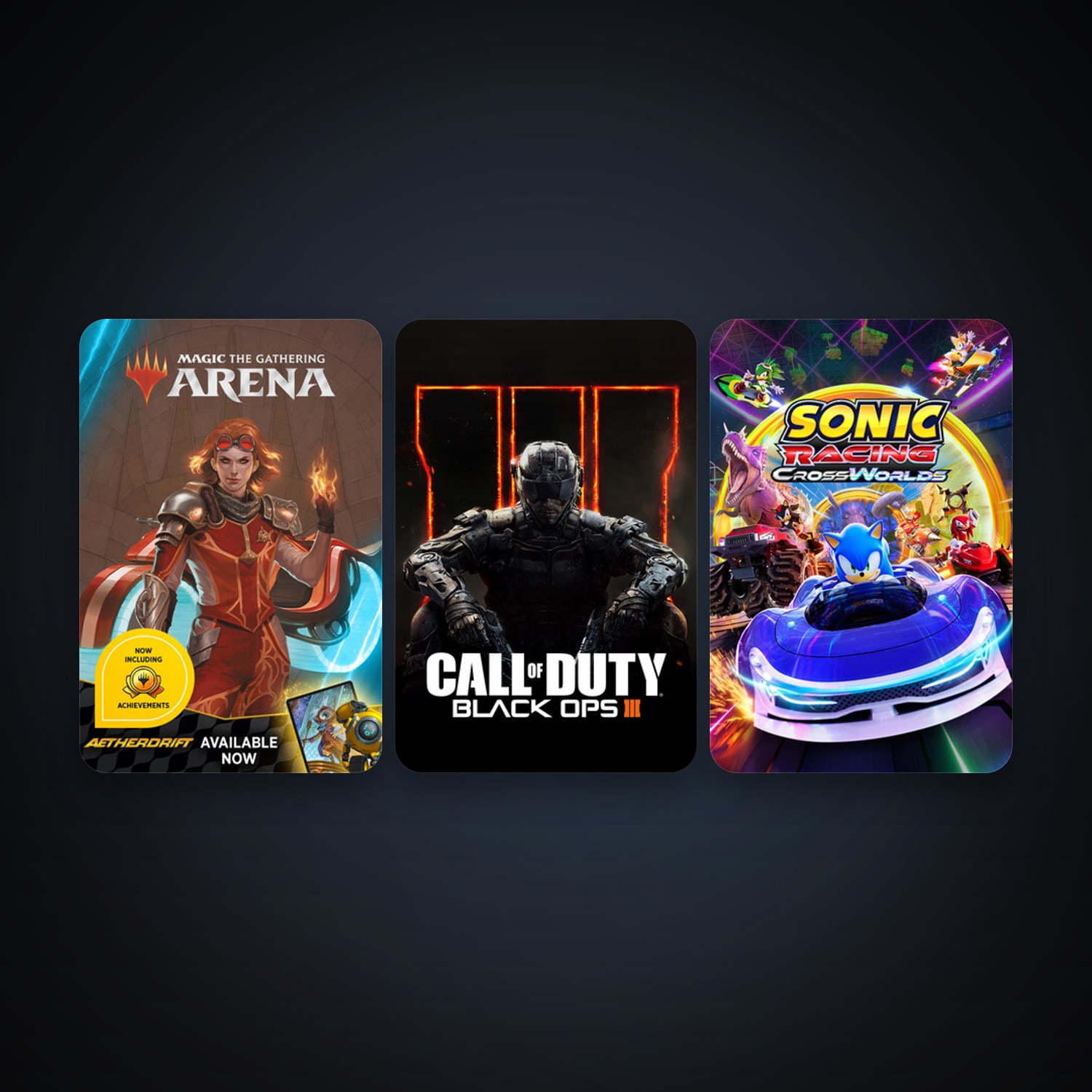 Call of Duty: Black Ops III + Magic: The Gathering Arena, 4 games, clean — HabibiAccounts
