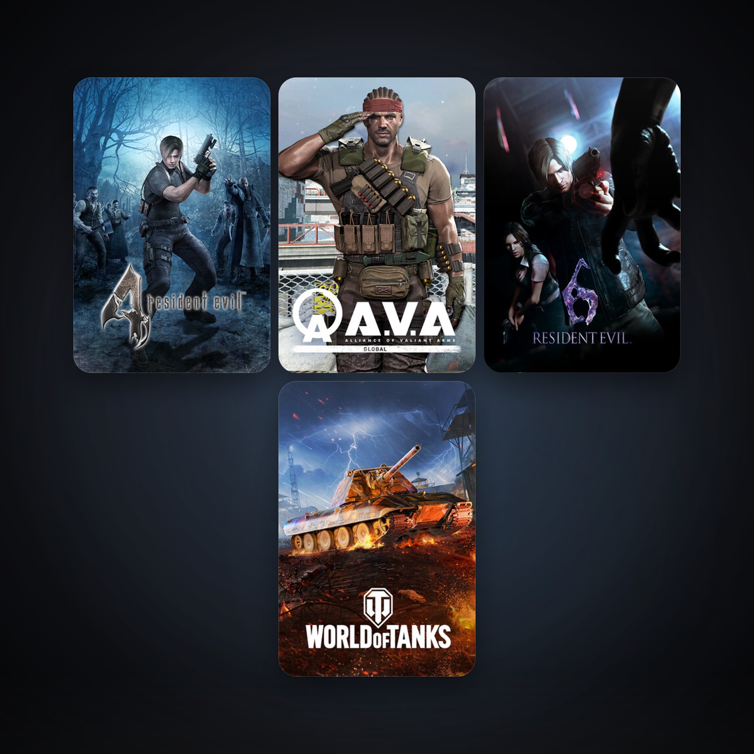 Resident Evil 6 + resident evil 4 (2005), 9 games, clean — HabibiAccounts
