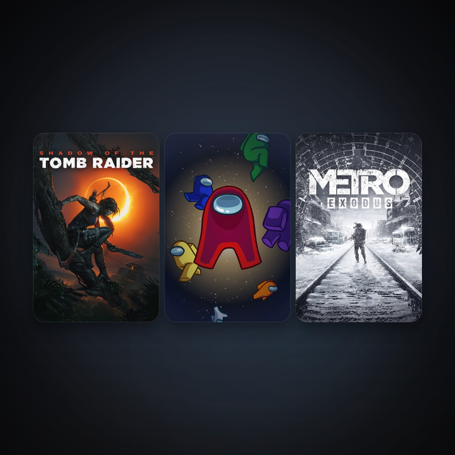 Metro Exodus + Shadow of the Tomb Raider, 5 games, clean — HabibiAccounts
