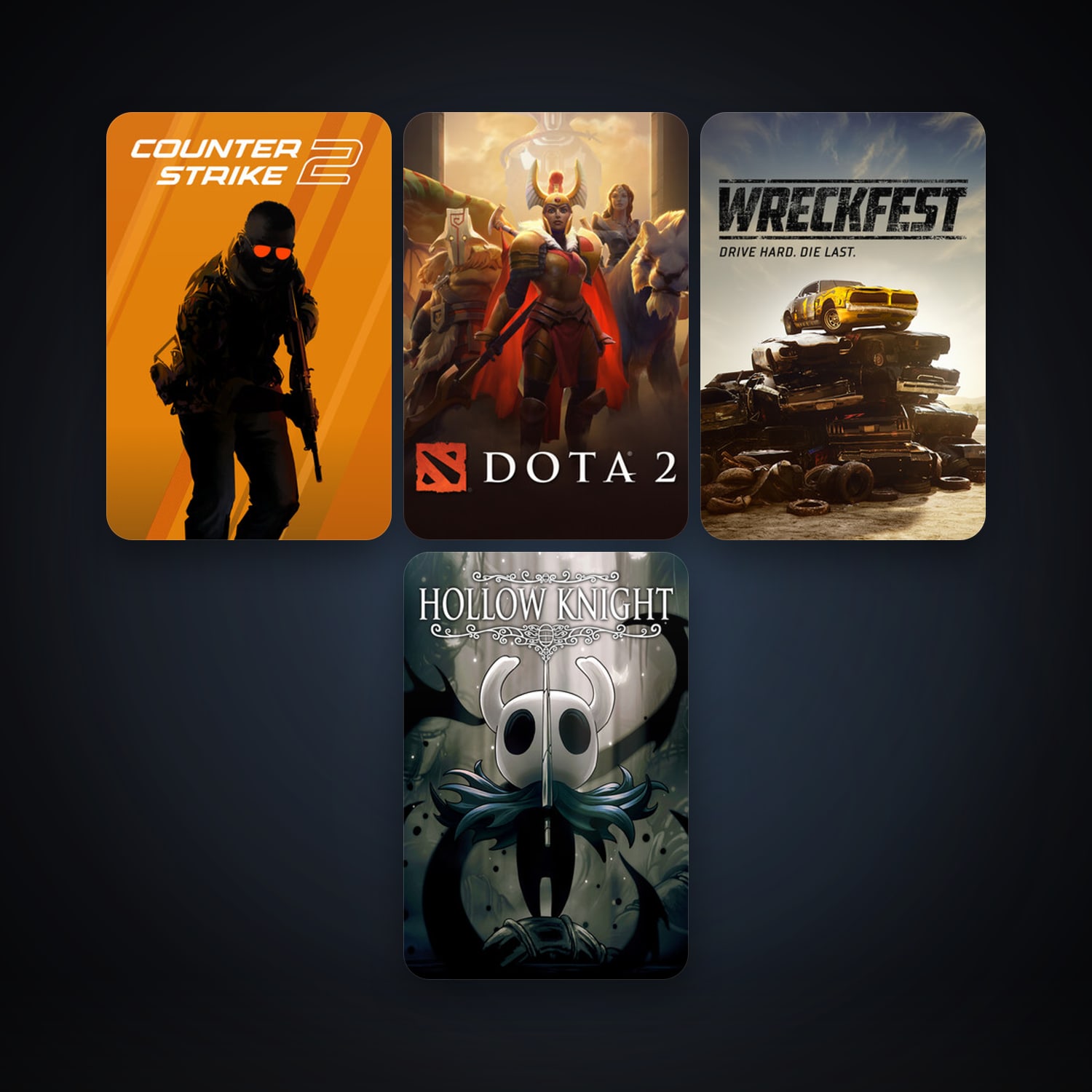 Dota 2 + CS2 Prime, 14 games, clean · 261973248 — HabibiAccounts