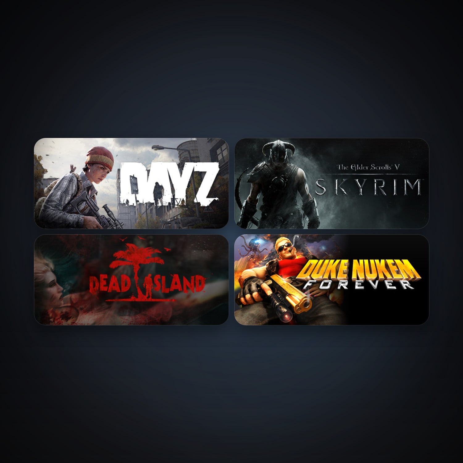 RAGE + Duke Nukem Forever, 5 games, clean — HabibiAccounts