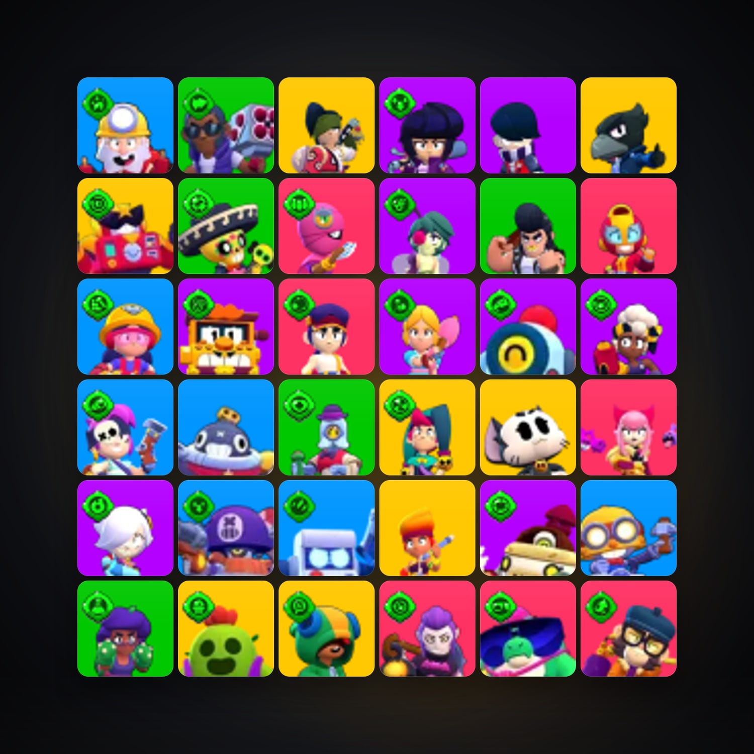 106 Brawlers | 58.1K Trophies | TH 9 — Supercell Account — HabibiAccounts