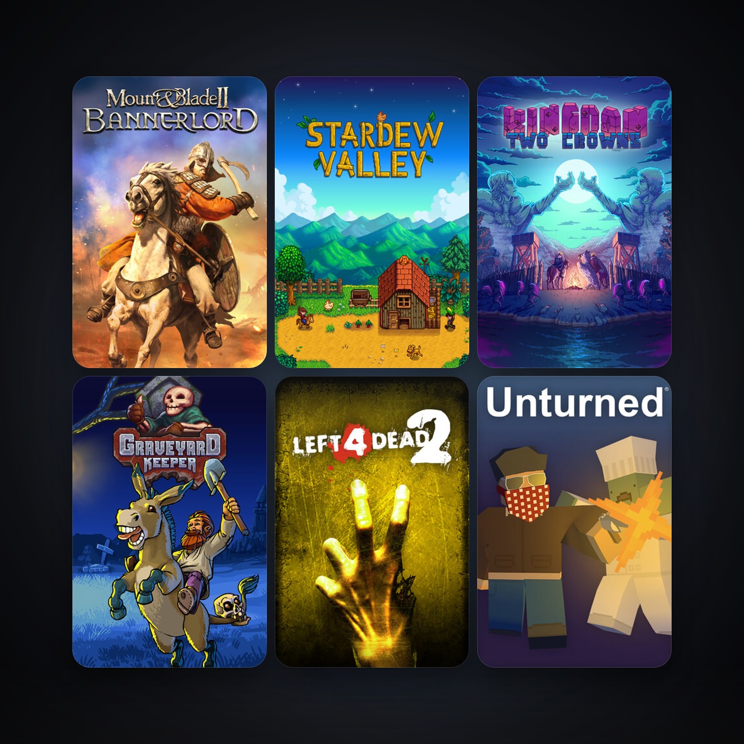 Left 4 Dead 2 + The Forest, 20 games, clean — HabibiAccounts