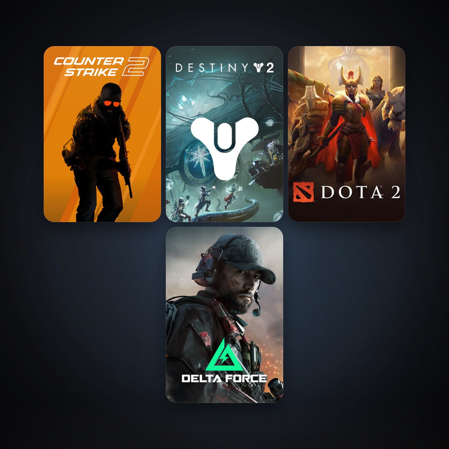 Dota 2 + CS2 Prime, 5 games, clean — HabibiAccounts