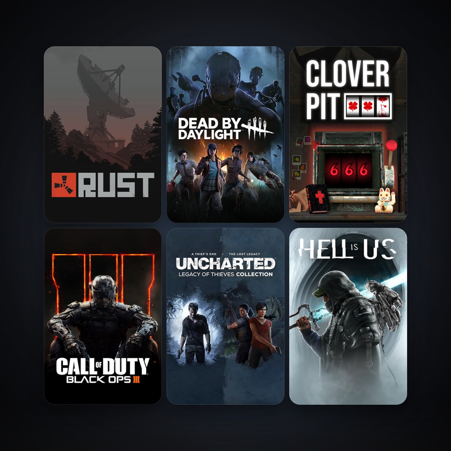Dota 2 + Rust, 35 games, Steam 13, clean — HabibiAccounts