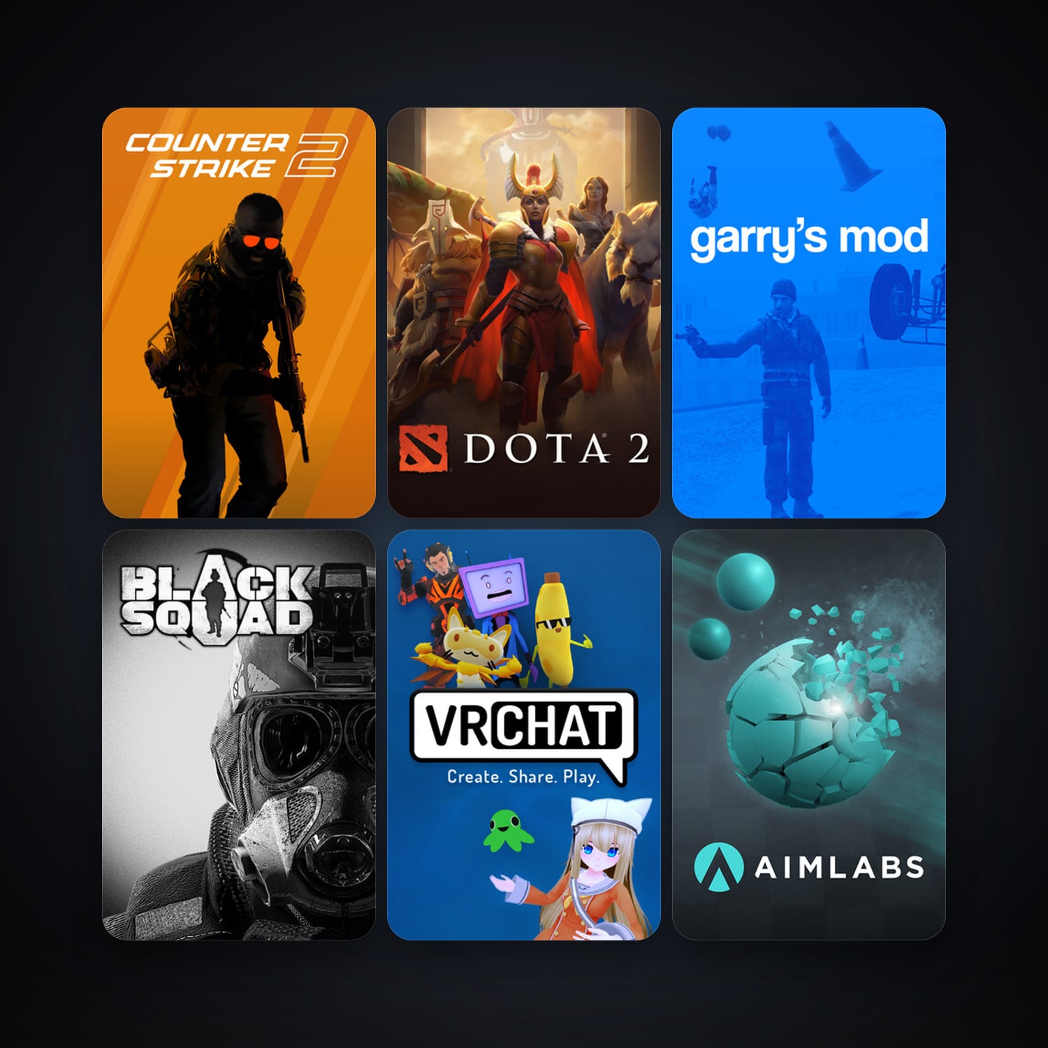 Dota 2 + CS2 Prime, 10 games, clean · 261985612 — HabibiAccounts