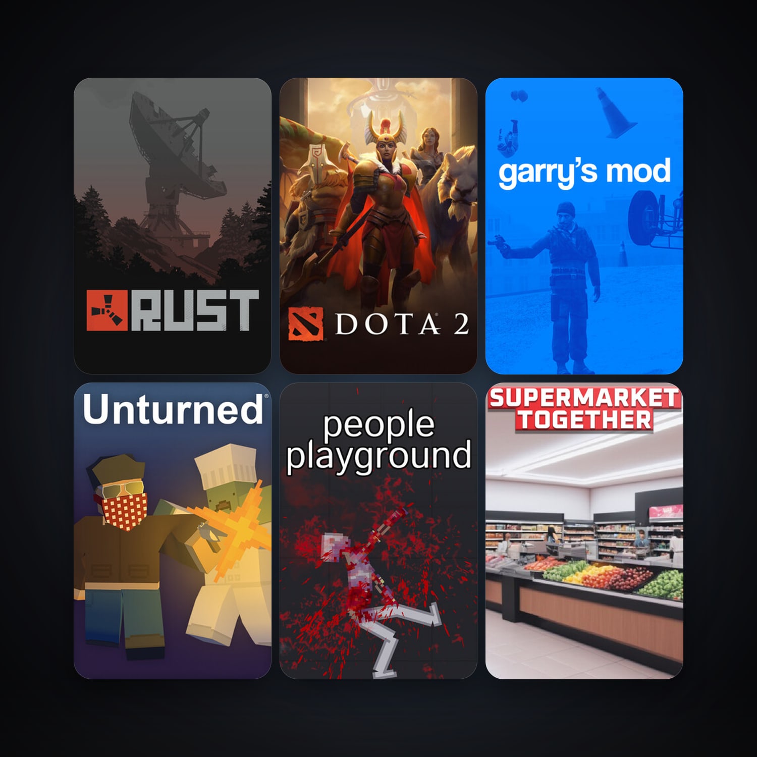 Dota 2 + Garry's Mod, 40 games, clean — HabibiAccounts