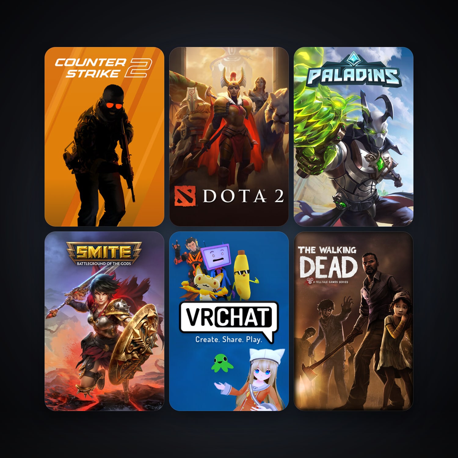 Dota 2 + CS2 Prime, 8 games, clean — HabibiAccounts