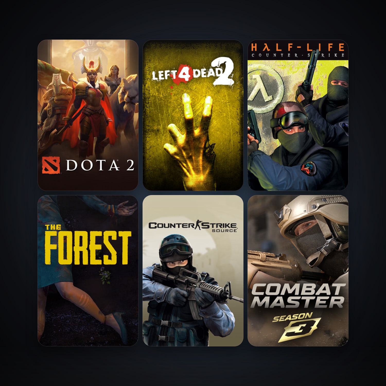 Counter-Strike + Counter-Strike: Source, 76 games, clean — HabibiAccounts