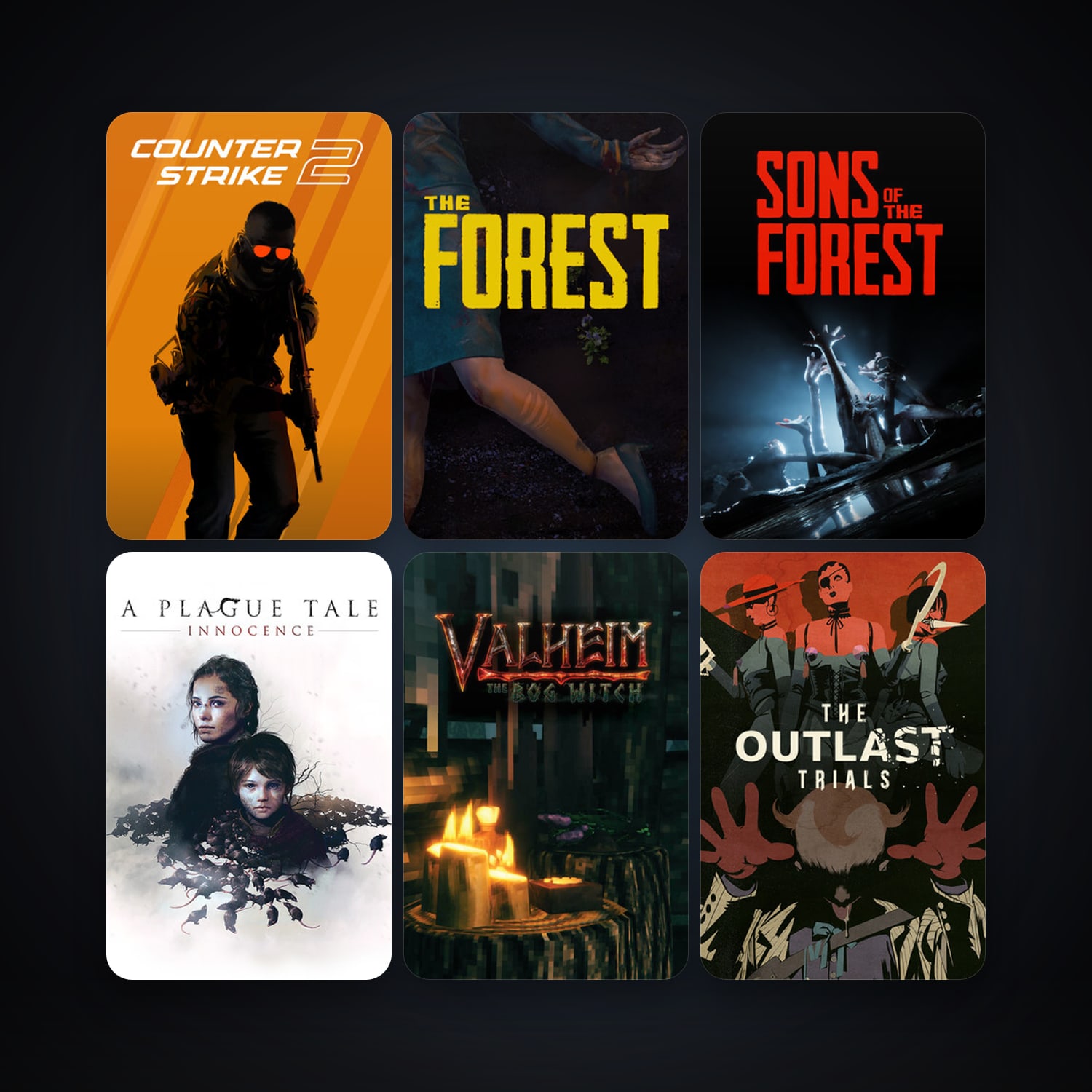 CS2 Prime + The Forest, 18 games, clean — HabibiAccounts