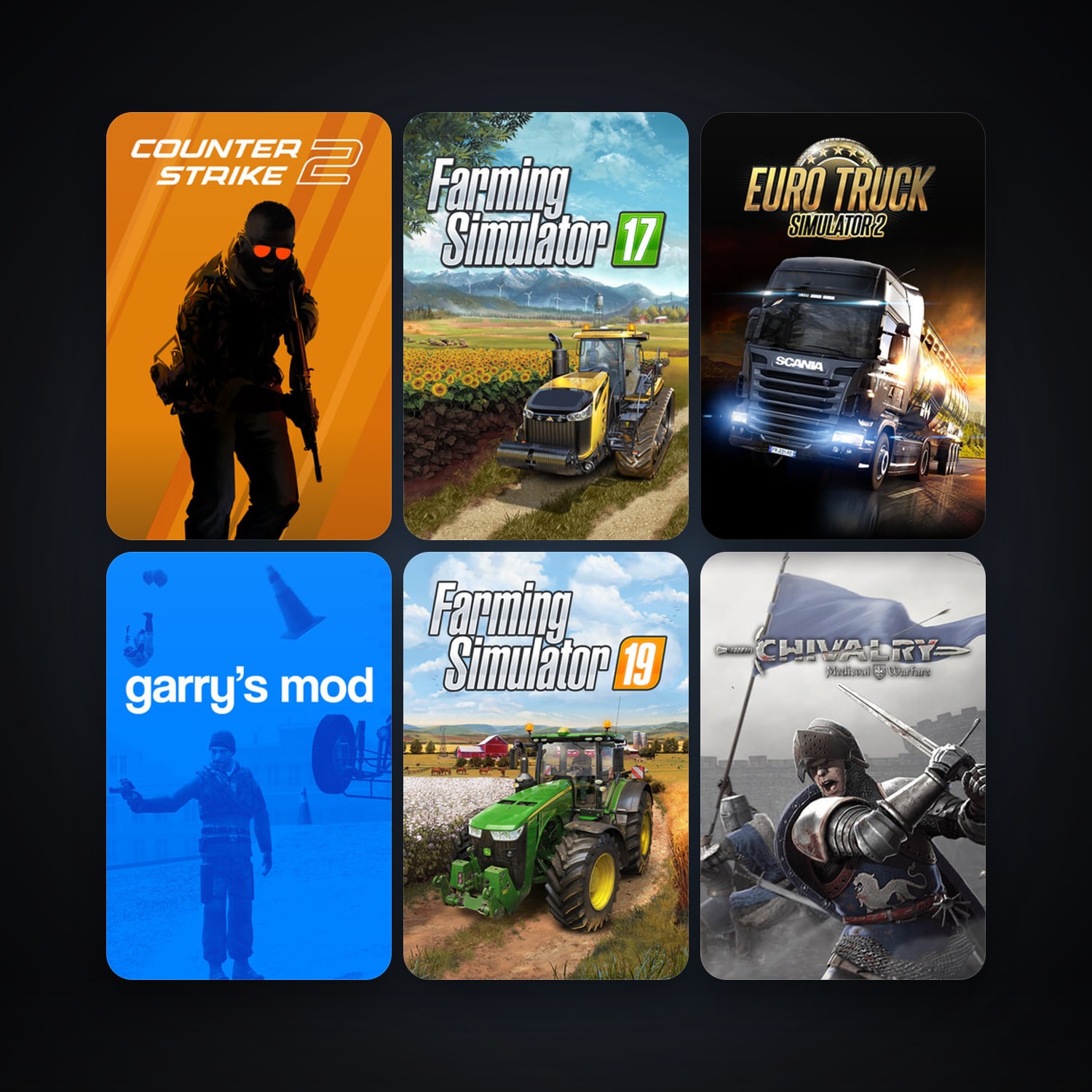 CS2 Prime + Garry's Mod, 13 games, clean — HabibiAccounts