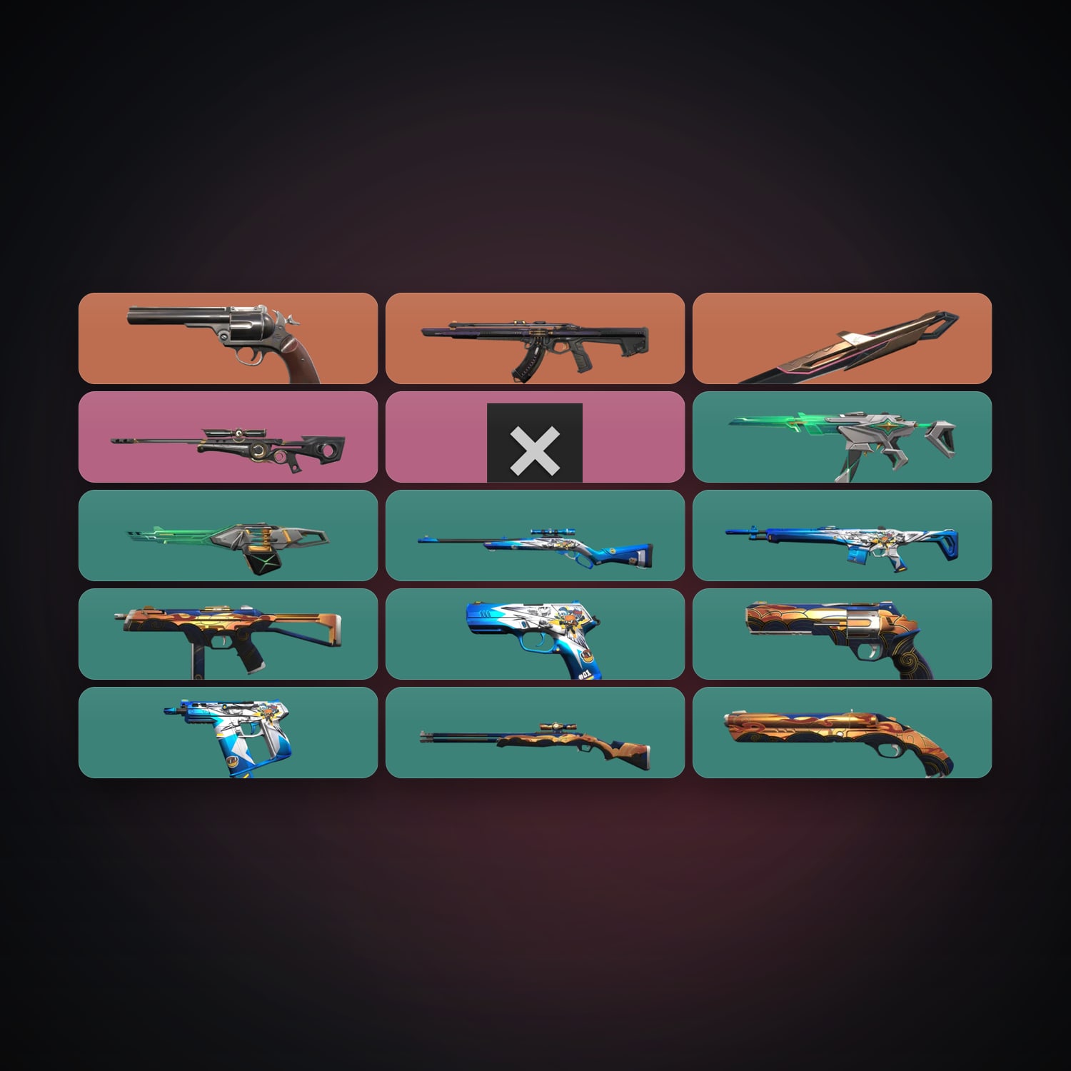 AP Gold 3 locker — 1 knives, 15 skins, lvl 30 — HabibiAccounts