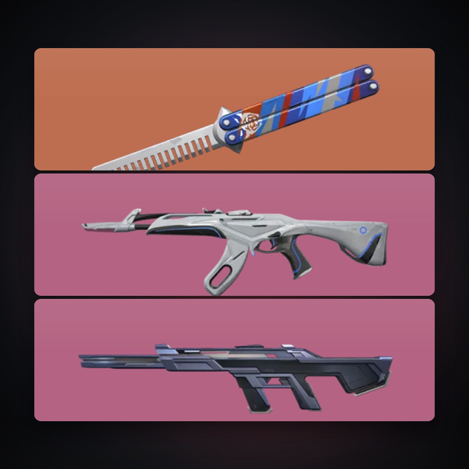 EU locker — 1 knives, 3 skins, lvl 23 — HabibiAccounts