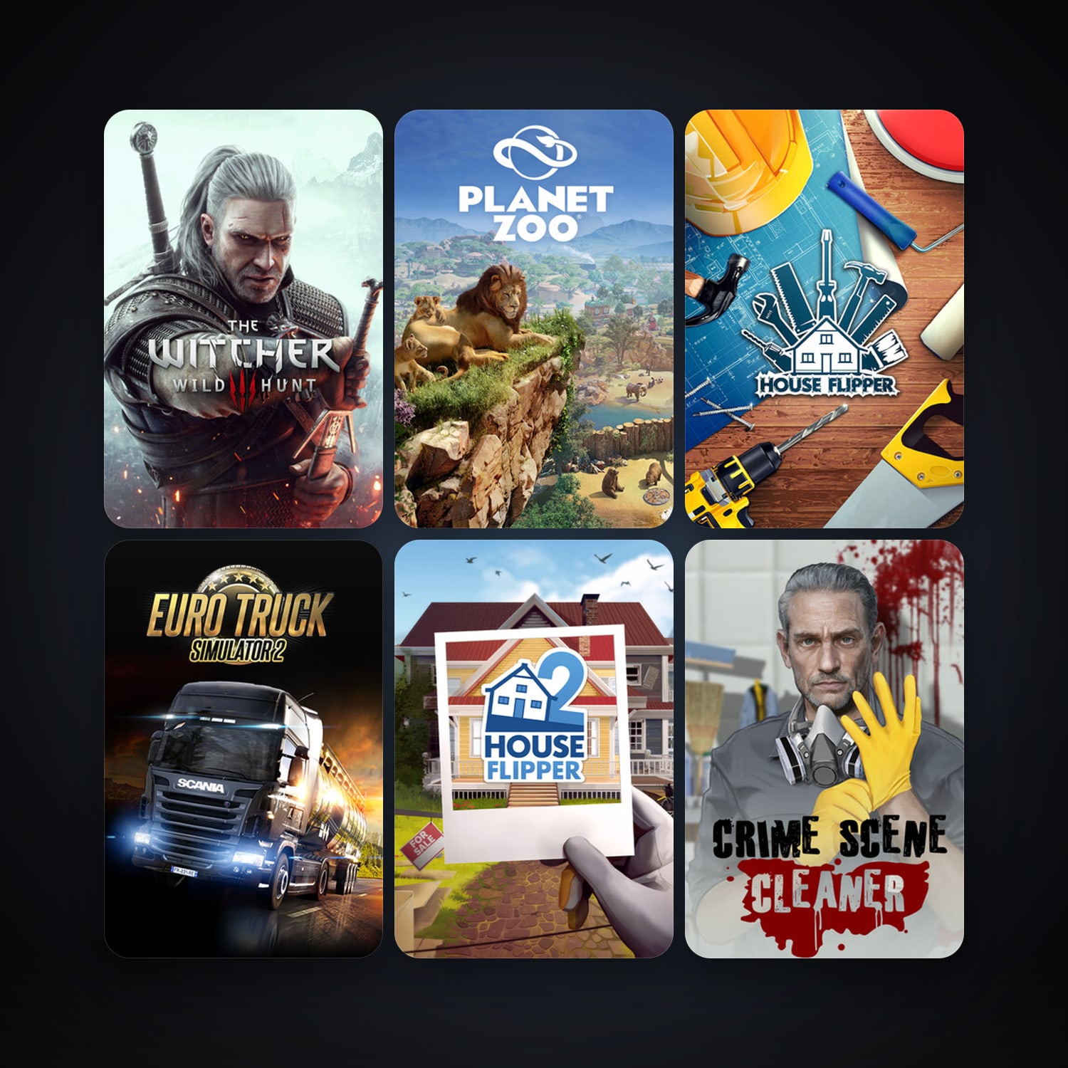 Euro Truck Simulator 2 + American Truck Simulator, 34 games, clean — HabibiAccounts