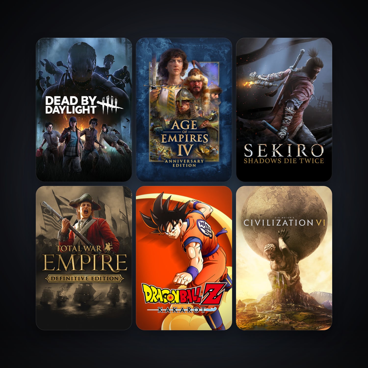 Empire: Total War + Cuphead, 25 games, clean — HabibiAccounts