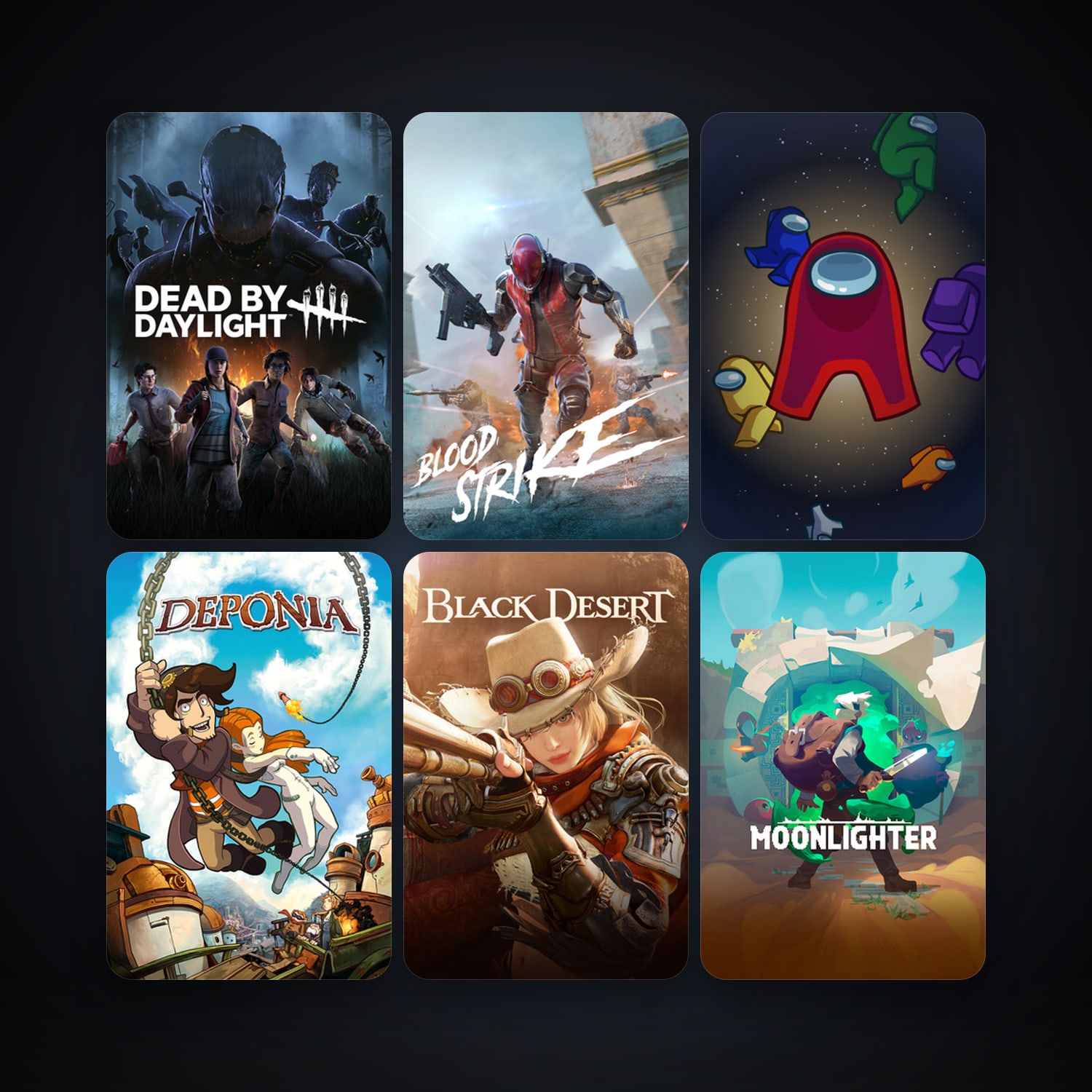 Deponia + Dead by Daylight, 14 games, clean — HabibiAccounts