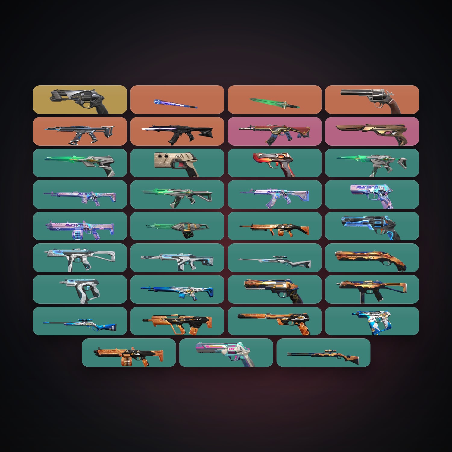 EU Silver 1 locker — 2 knives, 37 skins, lvl 179 — HabibiAccounts