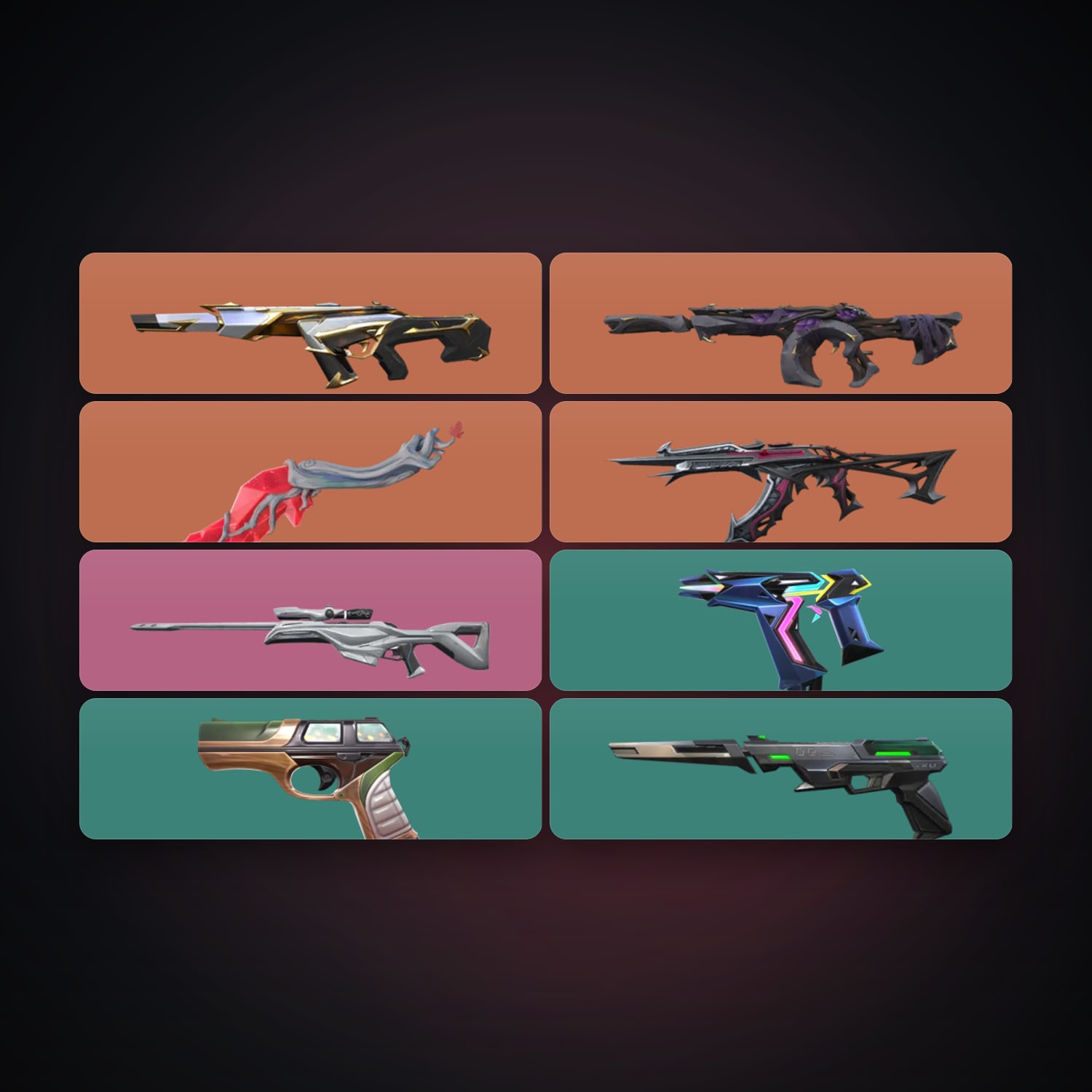 AP Gold 2 locker — 1 knives, 8 skins, lvl 90 — HabibiAccounts
