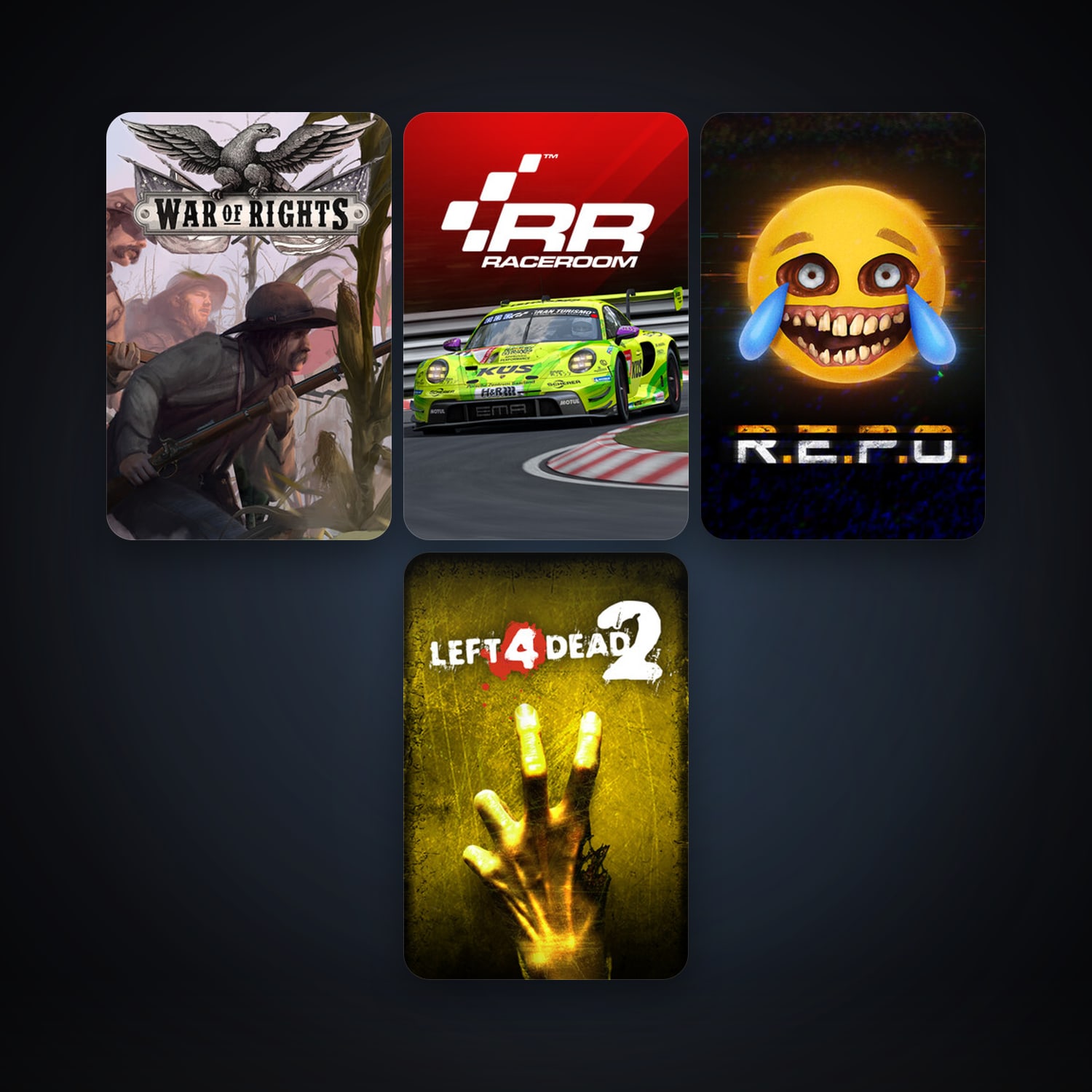 Left 4 Dead + Left 4 Dead 2, 11 games, clean — HabibiAccounts