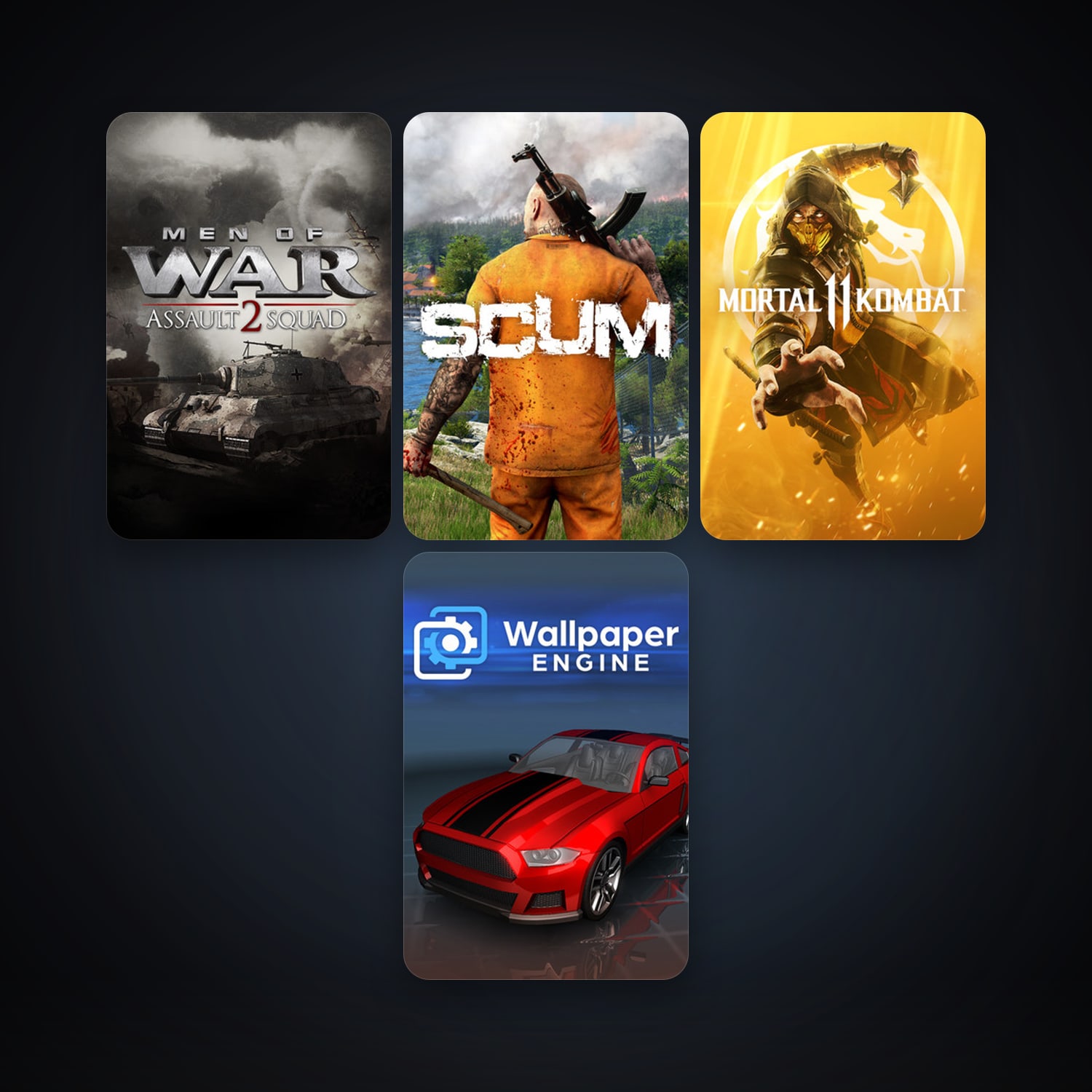 Borderlands 2 + Men of War: Assault Squad 2, 9 games, clean — HabibiAccounts