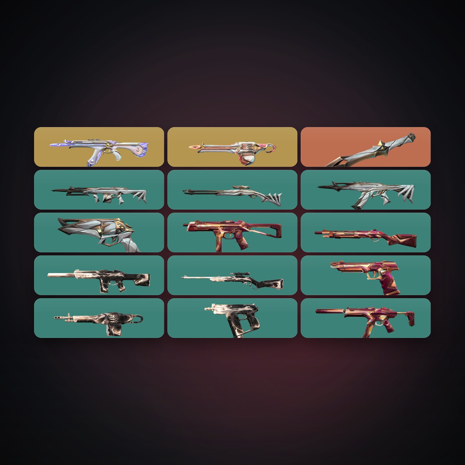 BR Bronze 2 locker — 1 knives, 15 skins, lvl 51 — HabibiAccounts