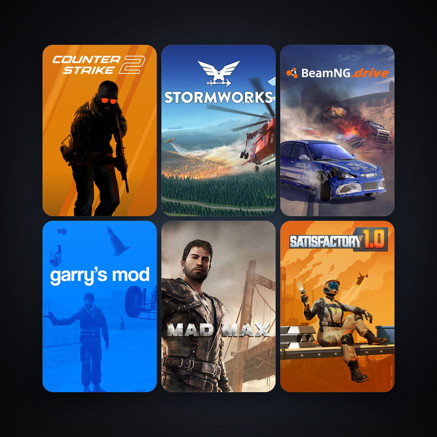 Counter-Strike + Day of Defeat, 69 games, Steam 10, clean — HabibiAccounts