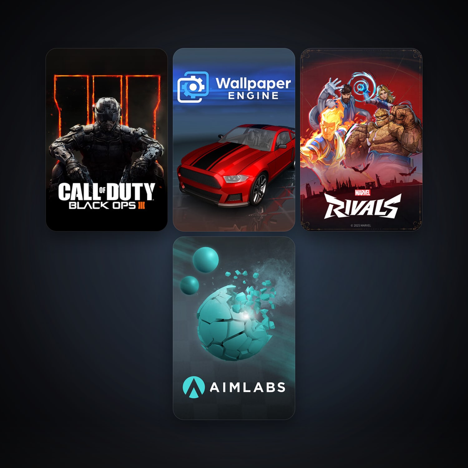 Call of Duty: Black Ops III + Wallpaper Engine, 9 games, clean — HabibiAccounts