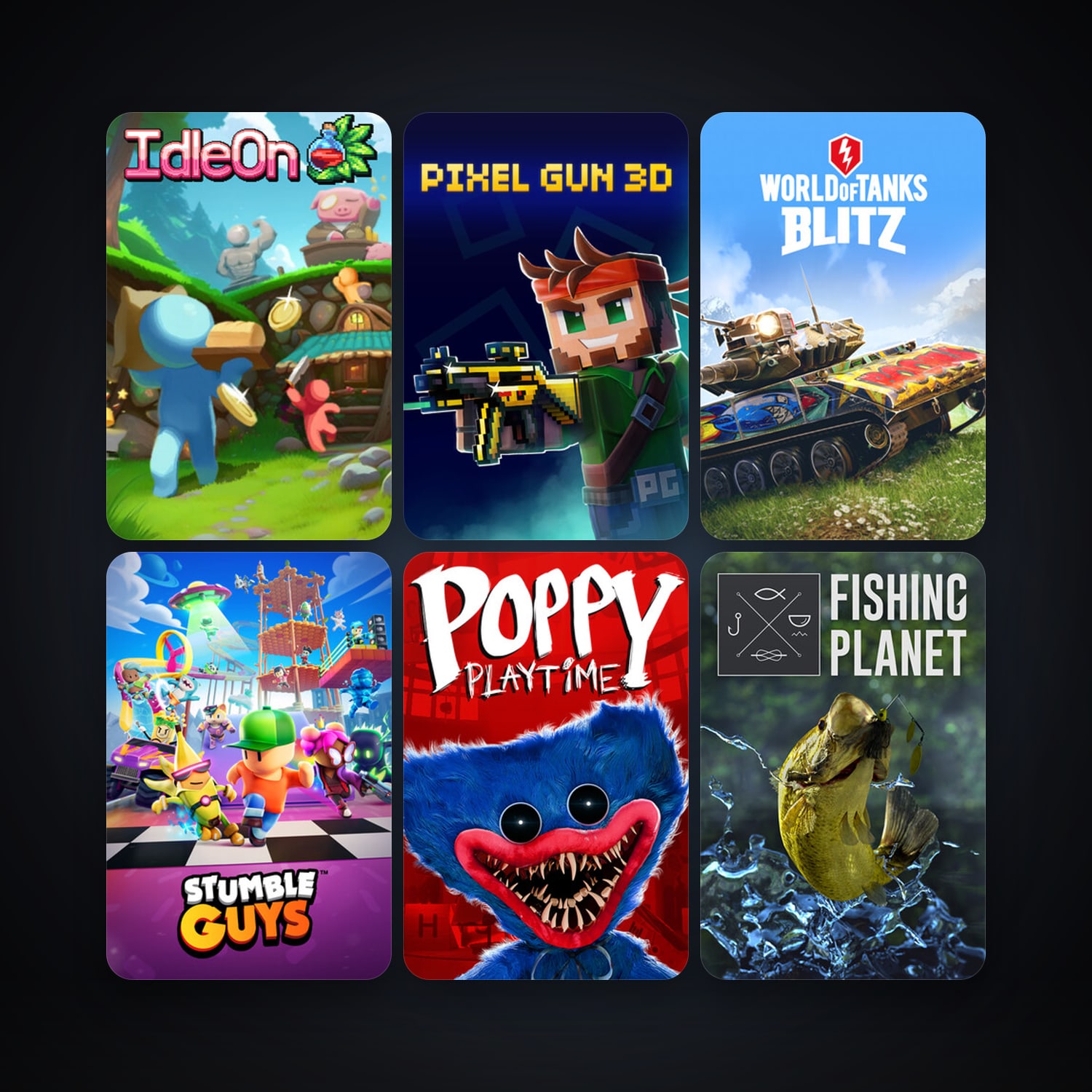 Unturned + Fishing Planet, 17 games, clean — HabibiAccounts