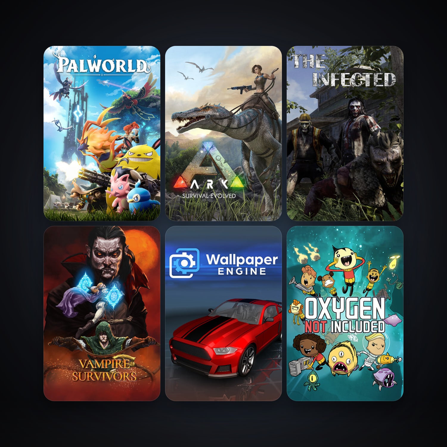 ARK: Survival Evolved + ARK: The Survival Of The Fittest, 7 games, clean — HabibiAccounts