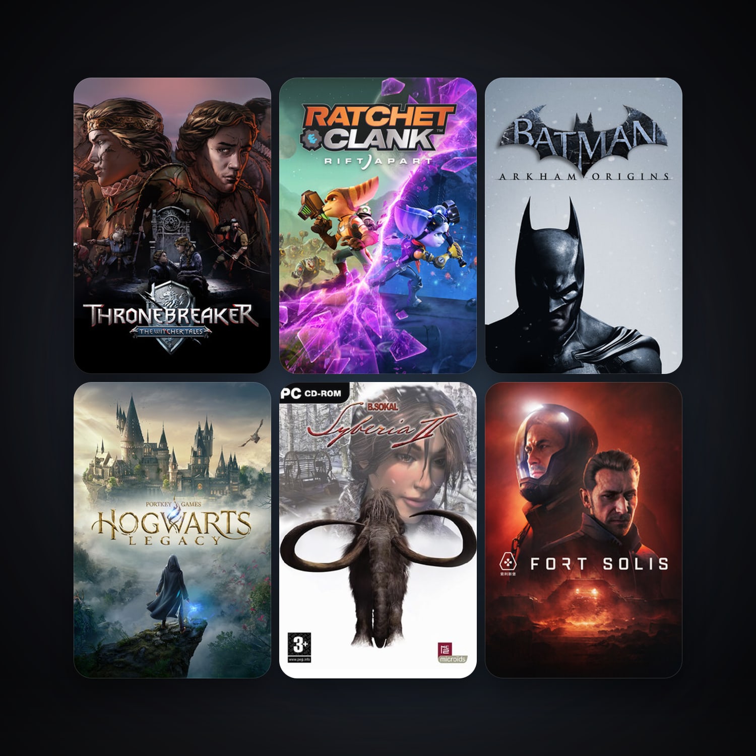 Metro: Last Light + Syberia II, 16 games, clean — HabibiAccounts