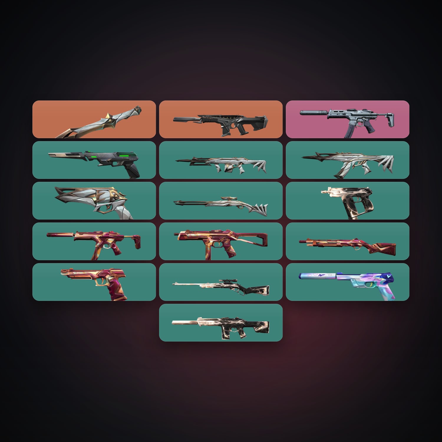 AP locker — 1 knives, 18 skins, lvl 84 — HabibiAccounts
