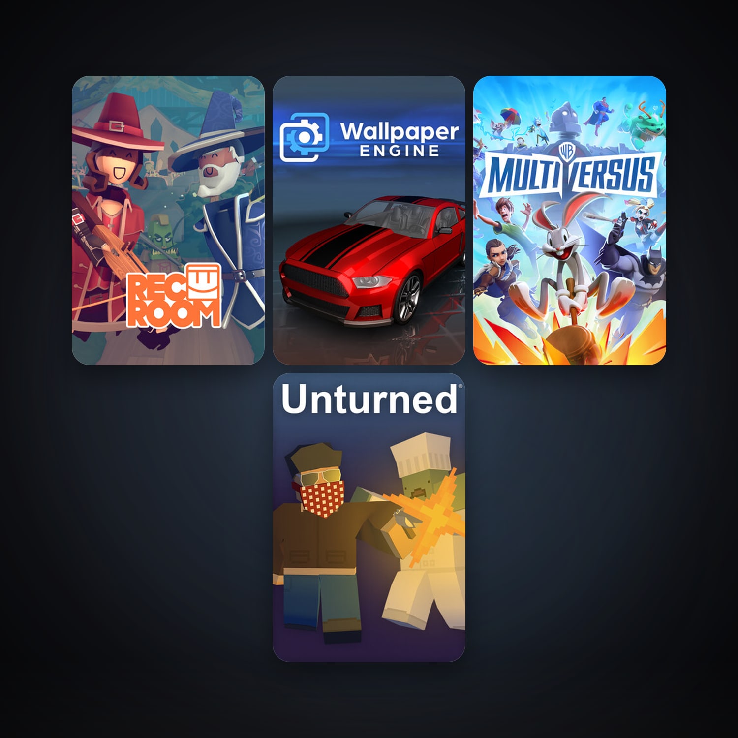 Unturned + Wallpaper Engine, 14 games, clean — HabibiAccounts