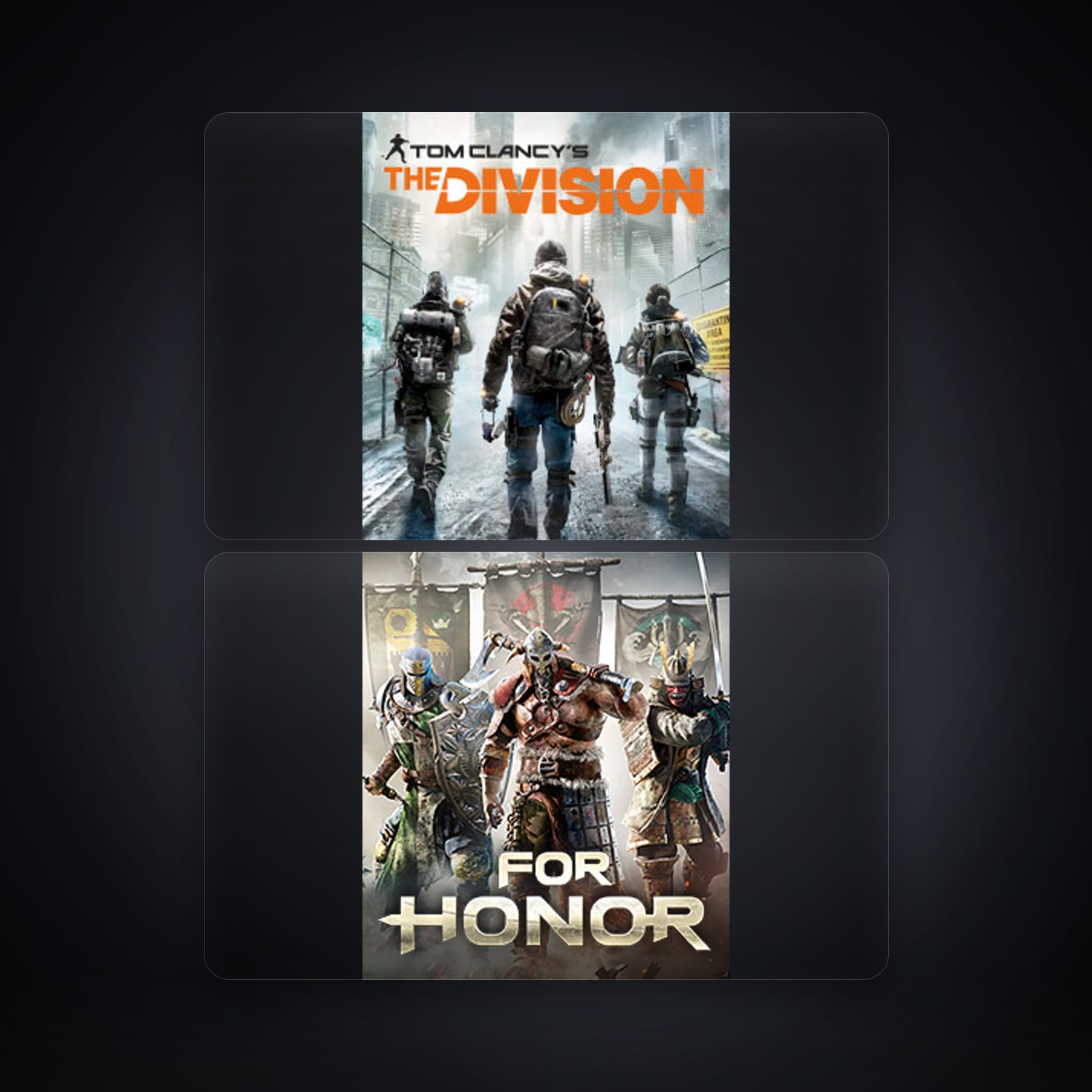 Ubisoft Tom Clancy's The Division + For Honor — SE — HabibiAccounts