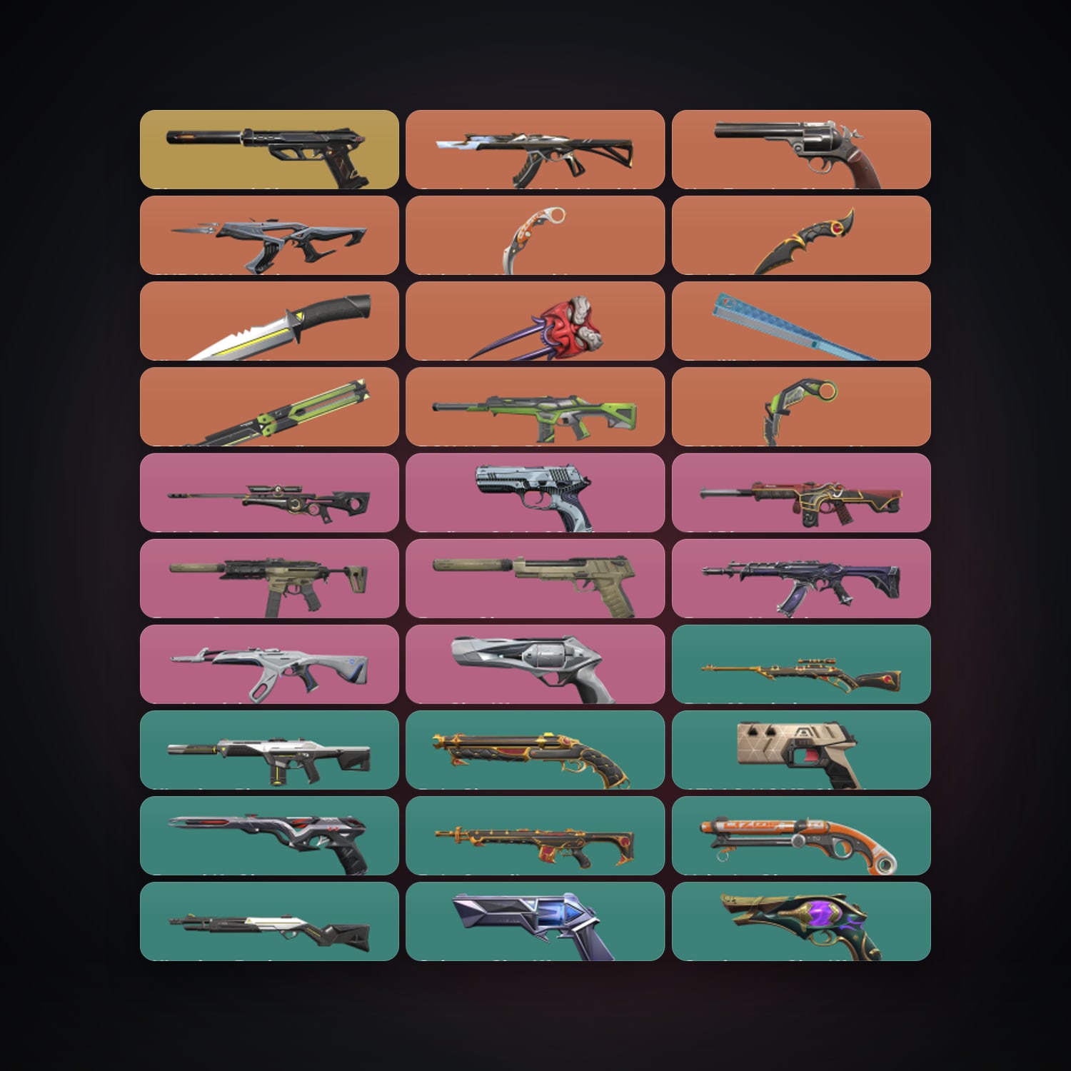 EU Plat 2 locker — 7 knives, 89 skins, lvl 348 — HabibiAccounts