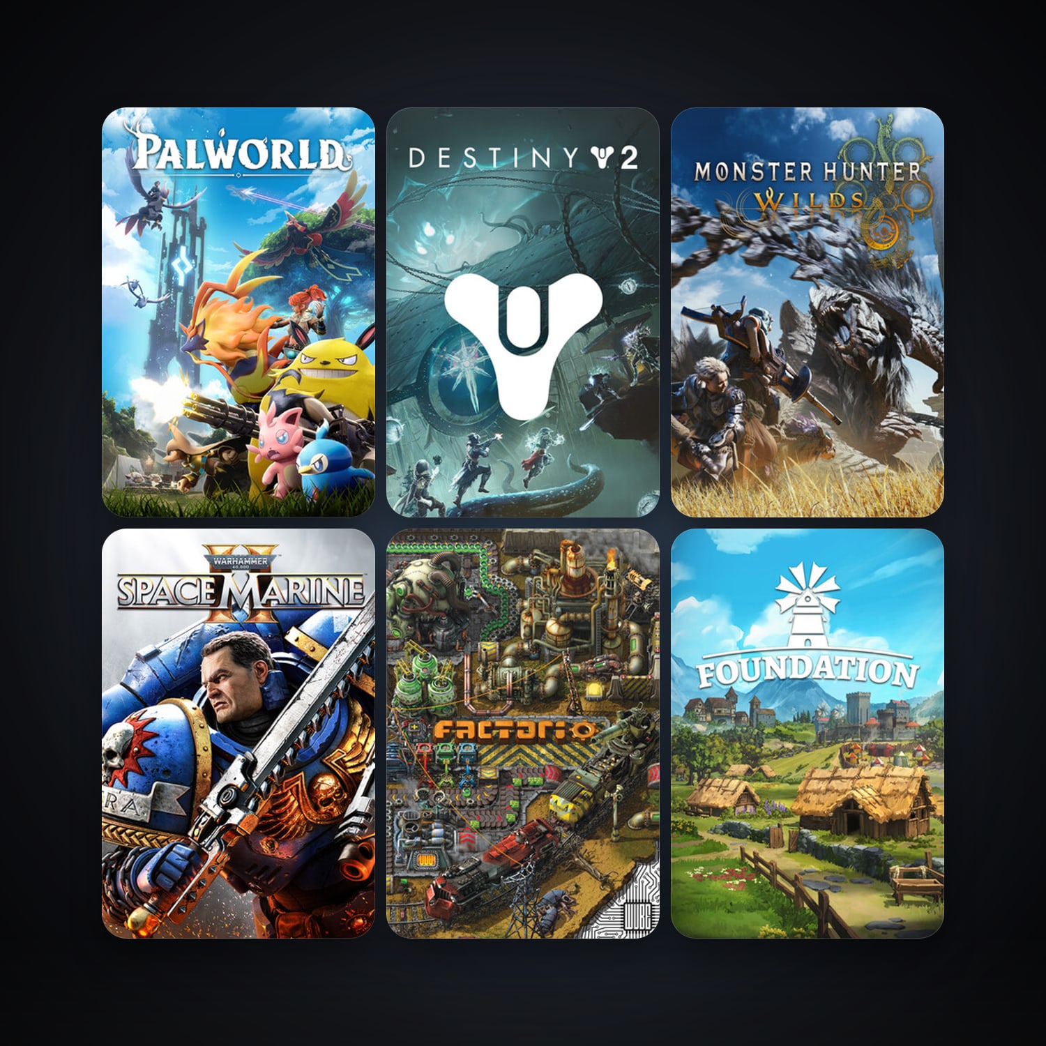 Darksiders + Warframe, 36 games, clean — HabibiAccounts