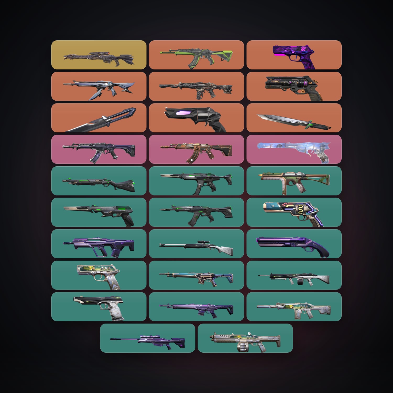 EU Iron 2 locker — 2 knives, 29 skins, lvl 44 — HabibiAccounts