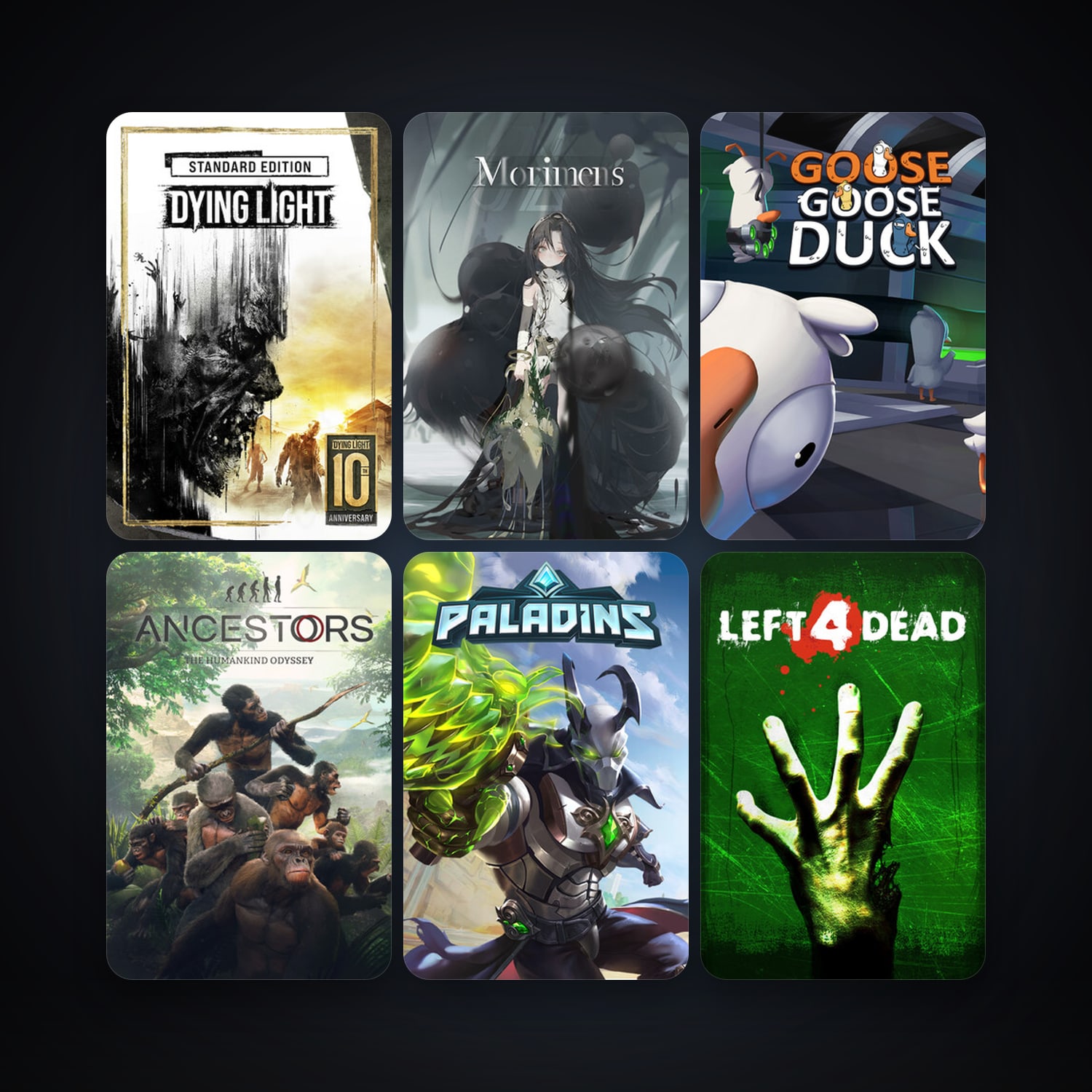Left 4 Dead + Left 4 Dead 2, 54 games, clean — HabibiAccounts