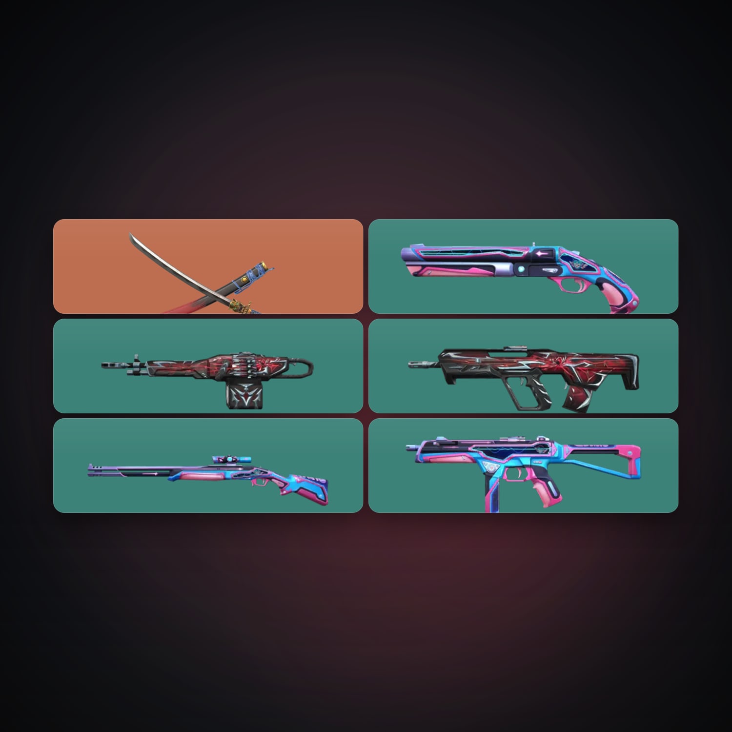 NA locker — 1 knives, 6 skins, lvl 24 — HabibiAccounts